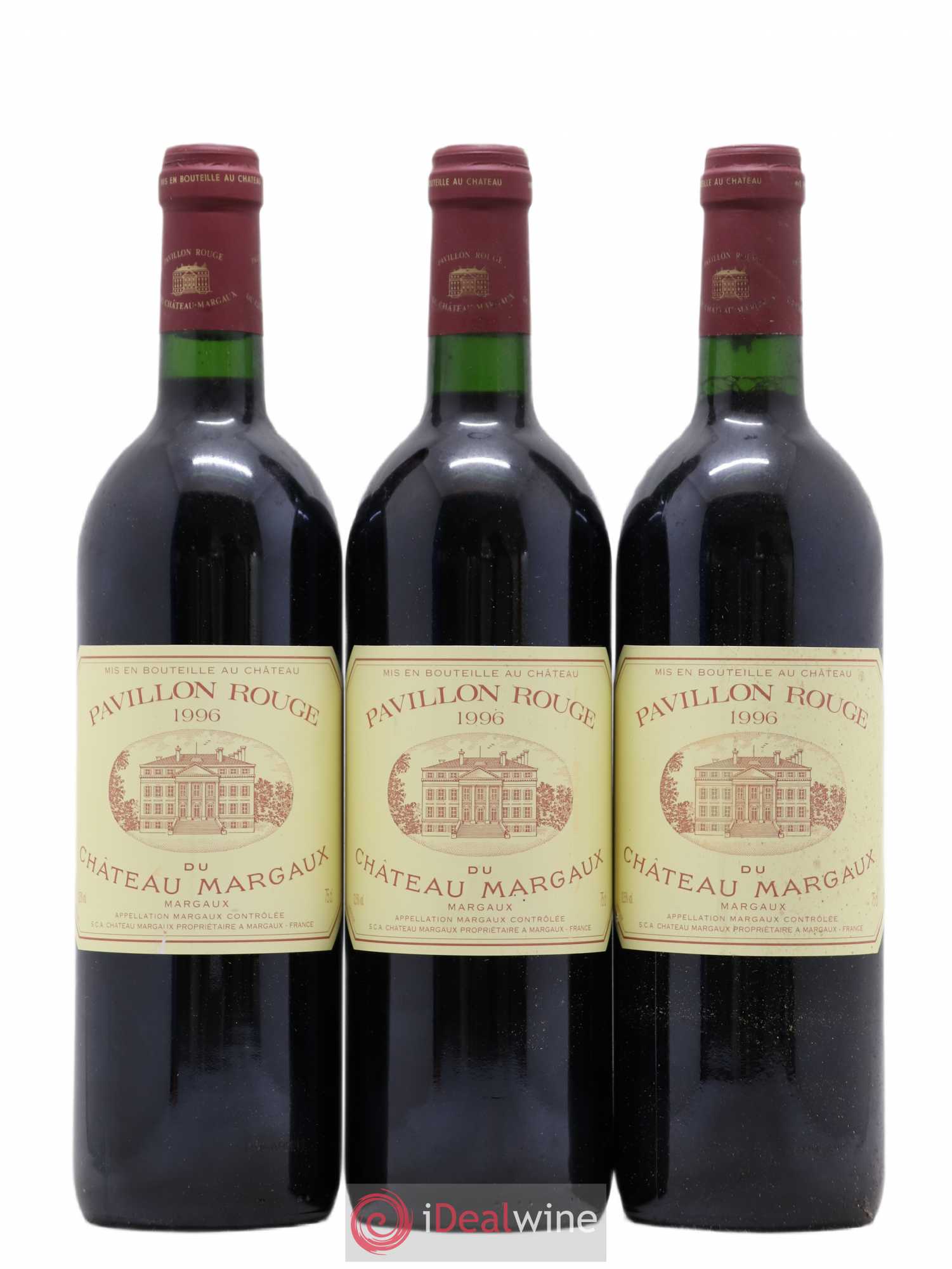 Pavillon Rouge du Château Margaux Second Vin 1996 - Lot de 6 bouteilles - 1