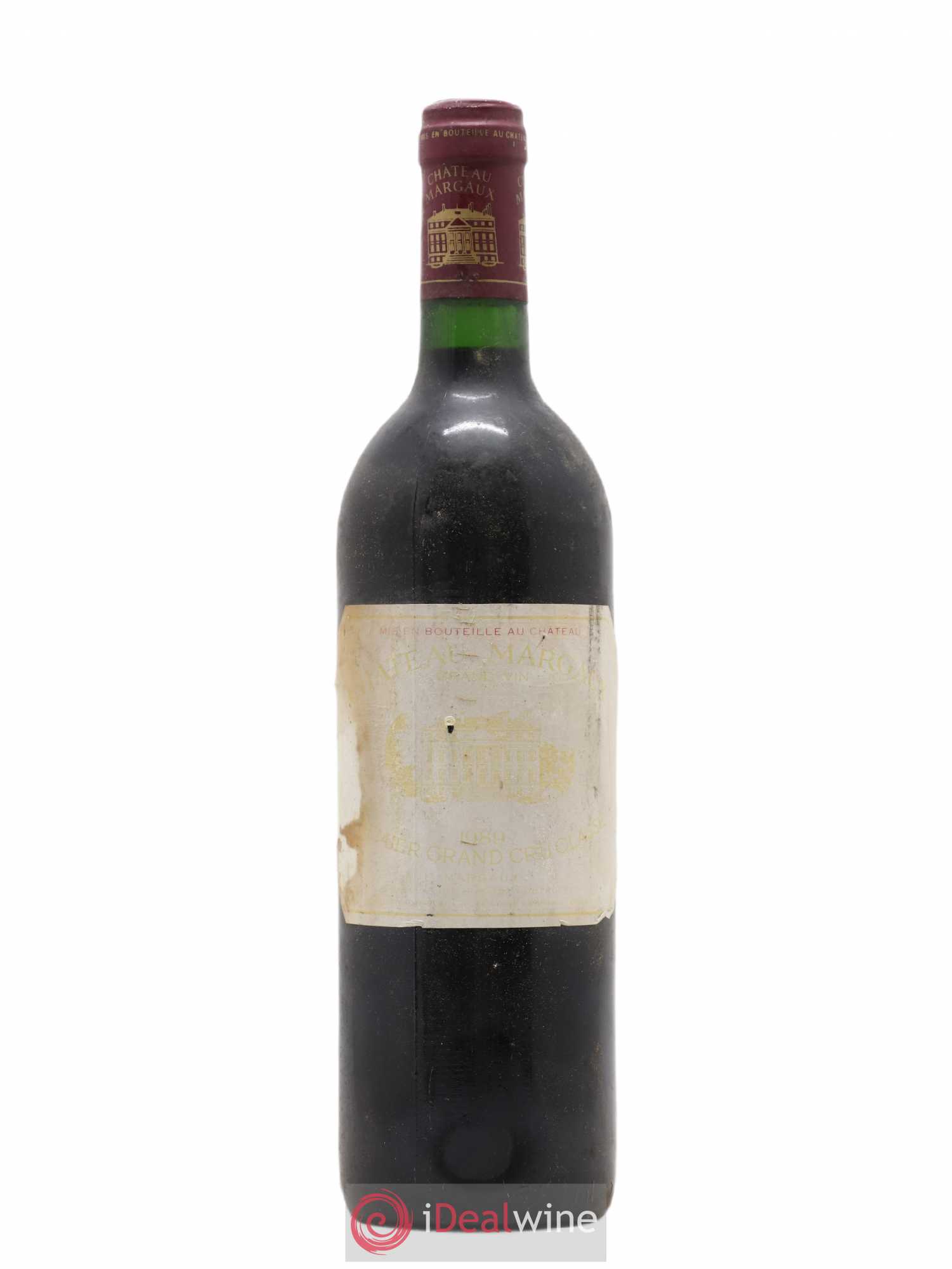 Château Margaux 1er Grand Cru Classé 1989 - Lot de 1 bouteille - 0