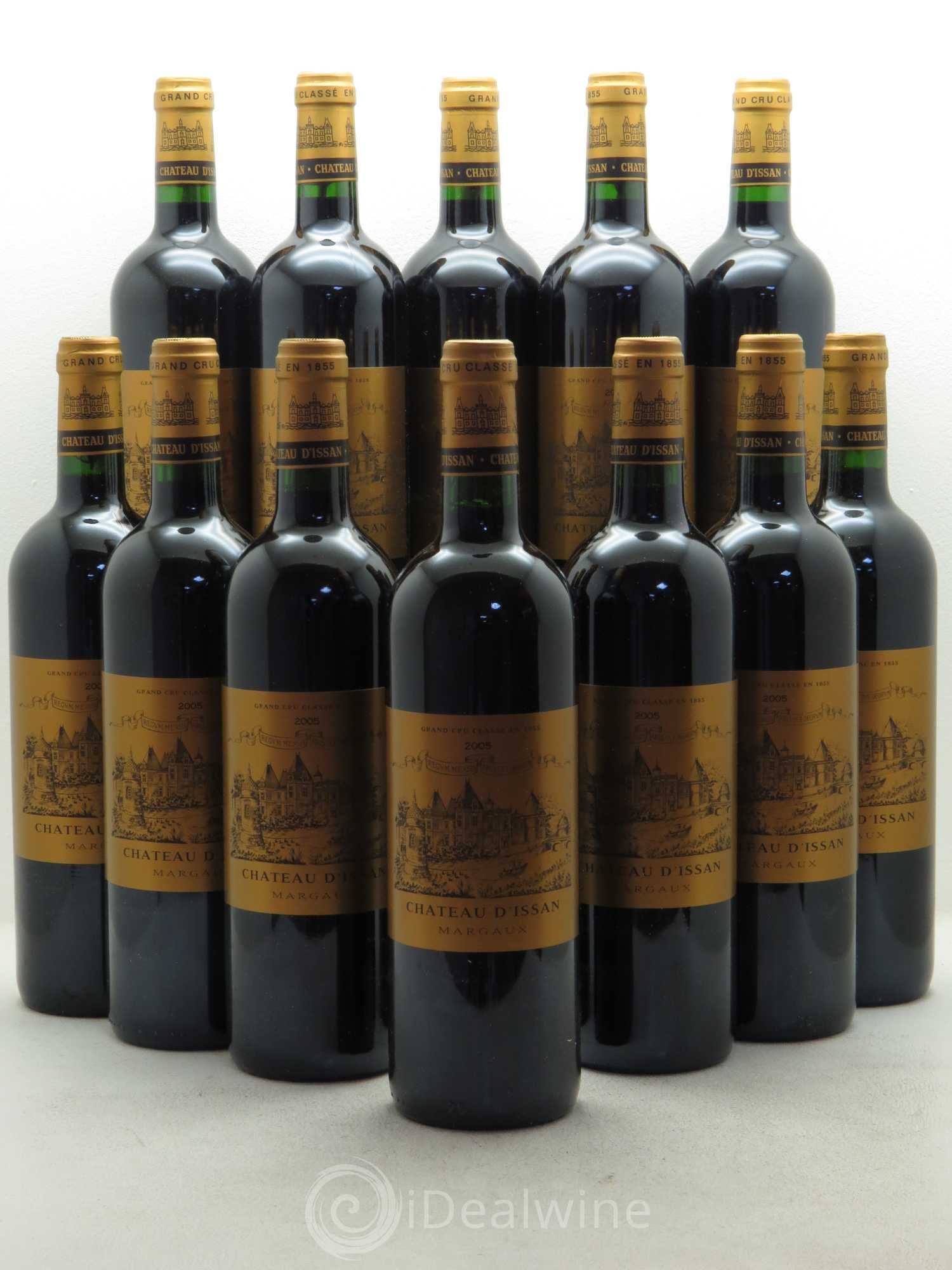 Château d'Issan 3ème Grand Cru Classé 2005 - Lot de 12 bouteilles - 0