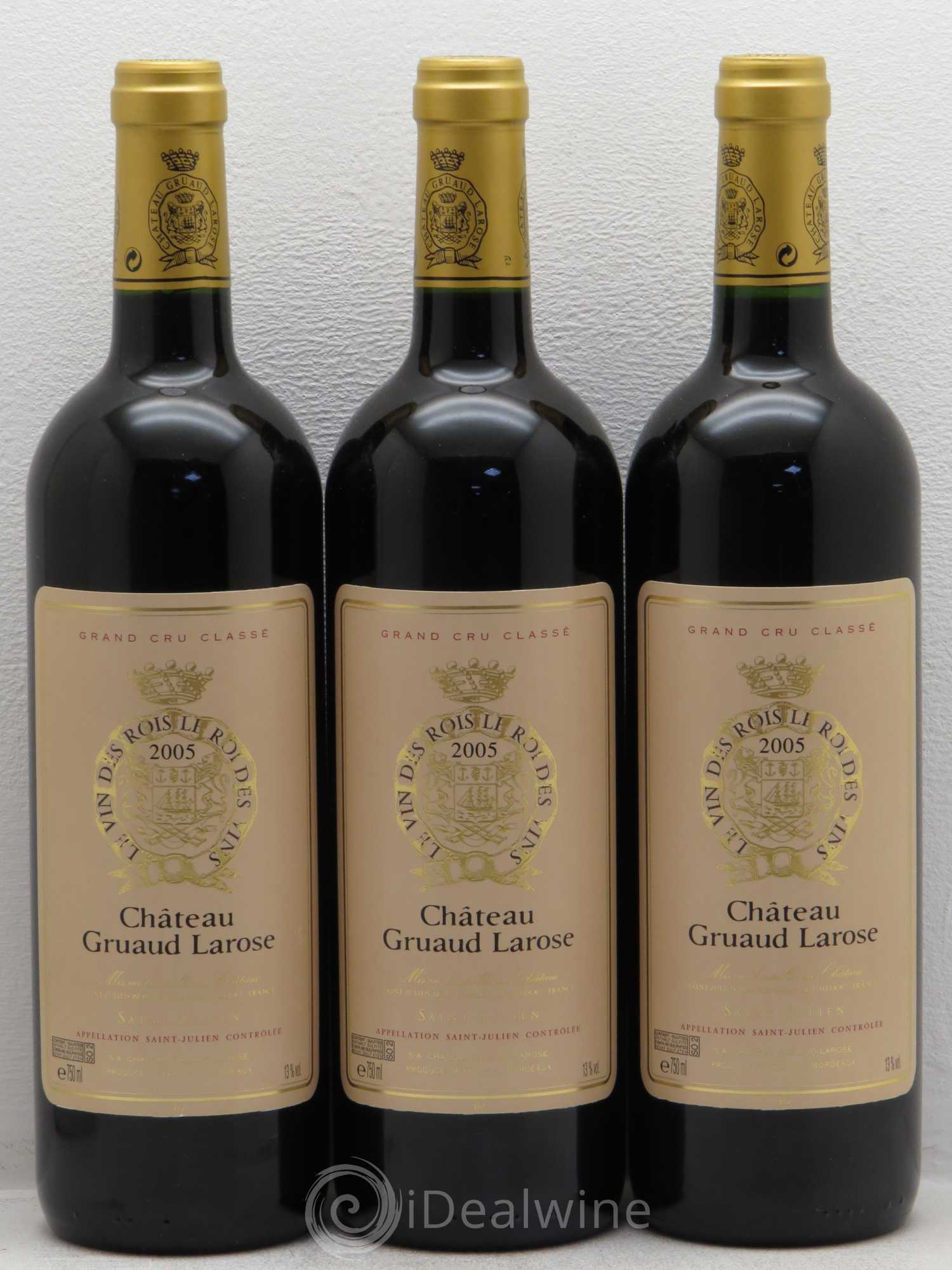 Château Gruaud Larose 2ème Grand Cru Classé 2005 - Lot de 12 bouteilles - 2
