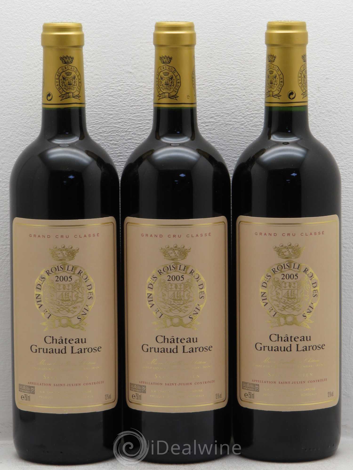 Château Gruaud Larose 2ème Grand Cru Classé 2005 - Lot de 12 bouteilles - 4
