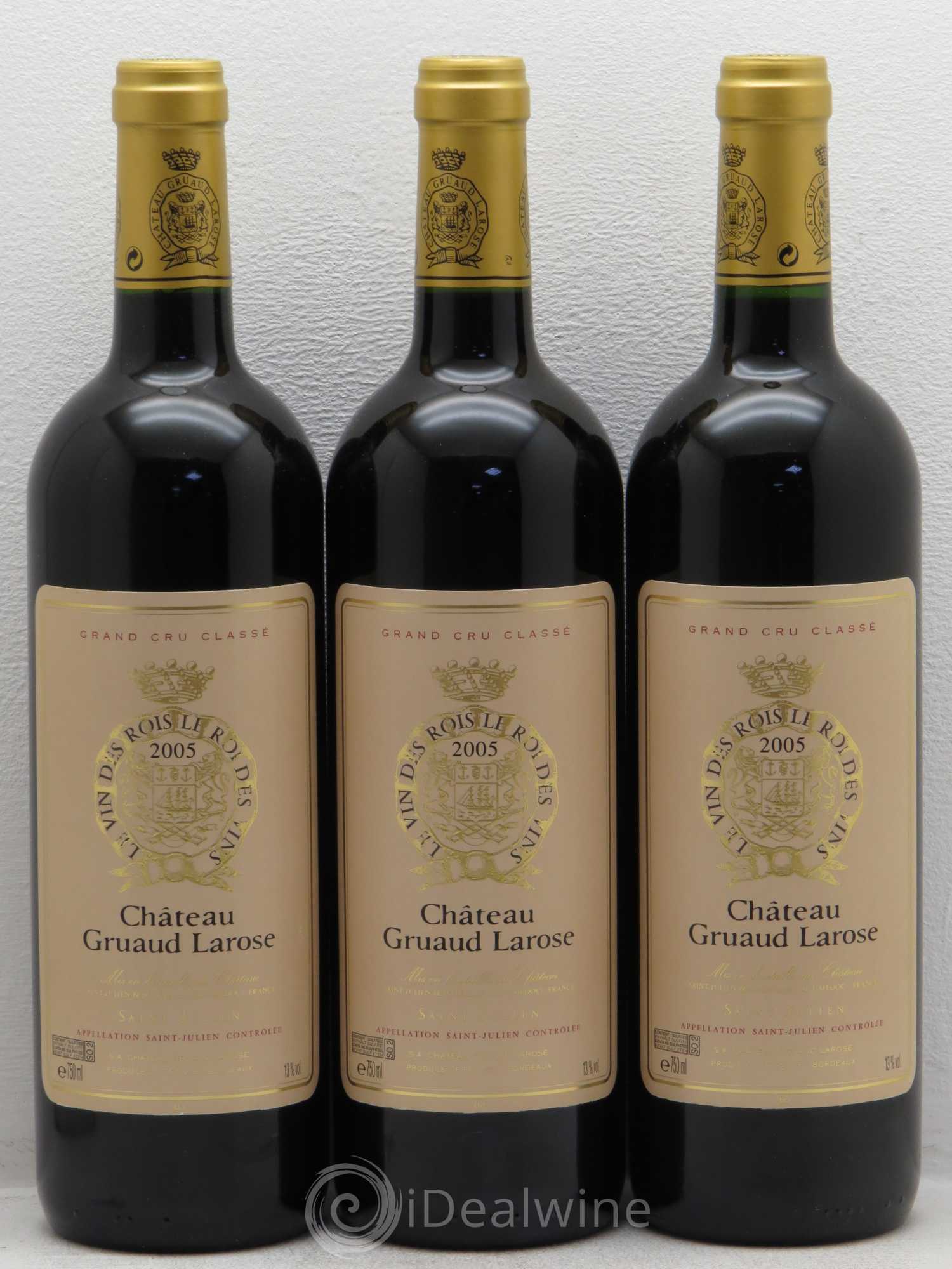 Château Gruaud Larose 2ème Grand Cru Classé 2005 - Lot de 12 bouteilles - 2