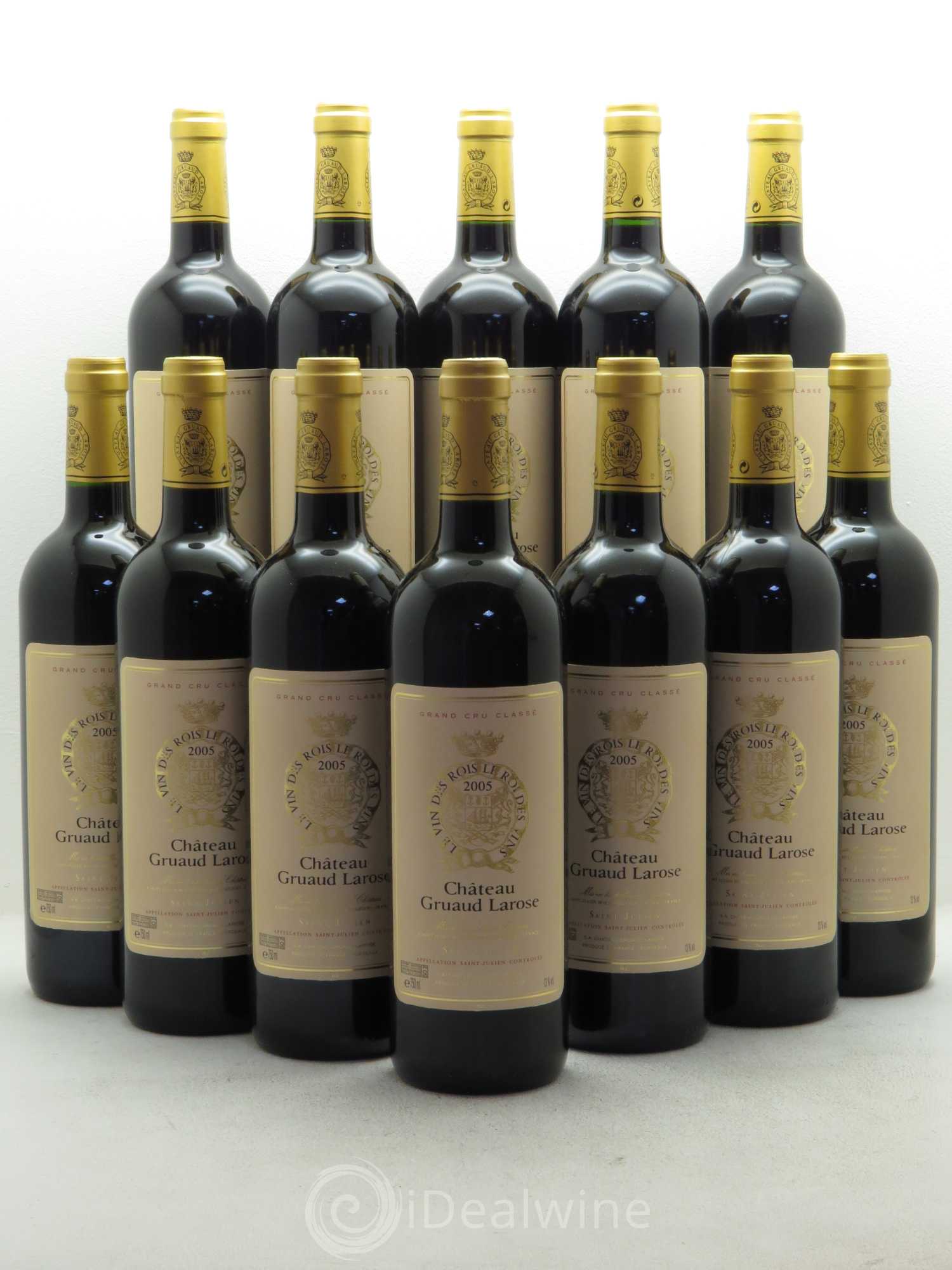Château Gruaud Larose 2ème Grand Cru Classé 2005 - Lot de 12 bouteilles - 0