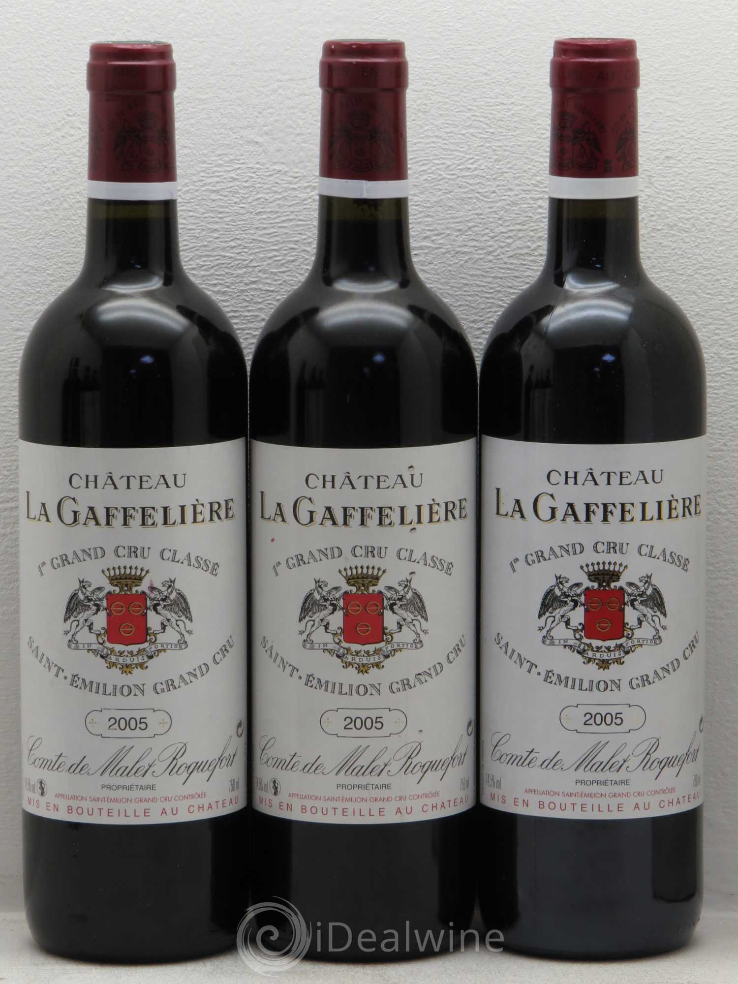 Château la Gaffelière 1er Grand Cru Classé B 2005 - Lot de 12 bouteilles - 3