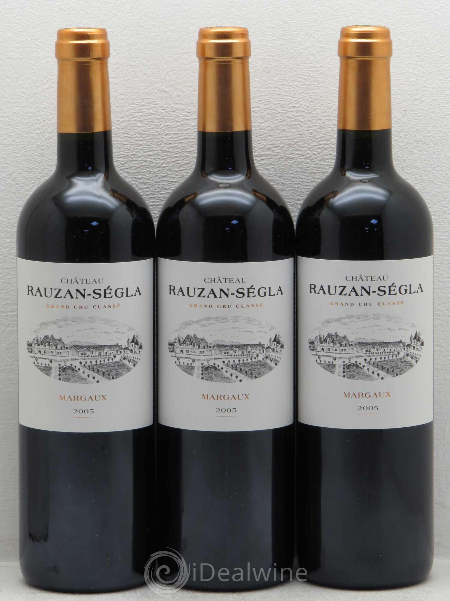 Château Rauzan Ségla Grand Cru Classé 2005 - Lot de 12 bouteilles - 1