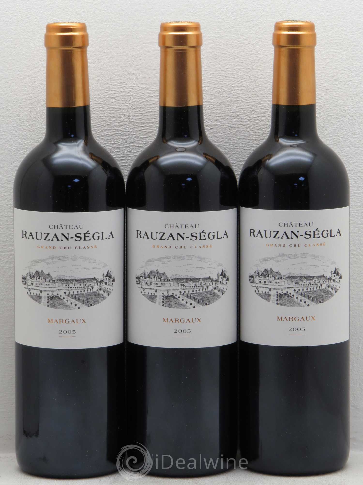 Château Rauzan Ségla Grand Cru Classé 2005 - Lot de 12 bouteilles - 2