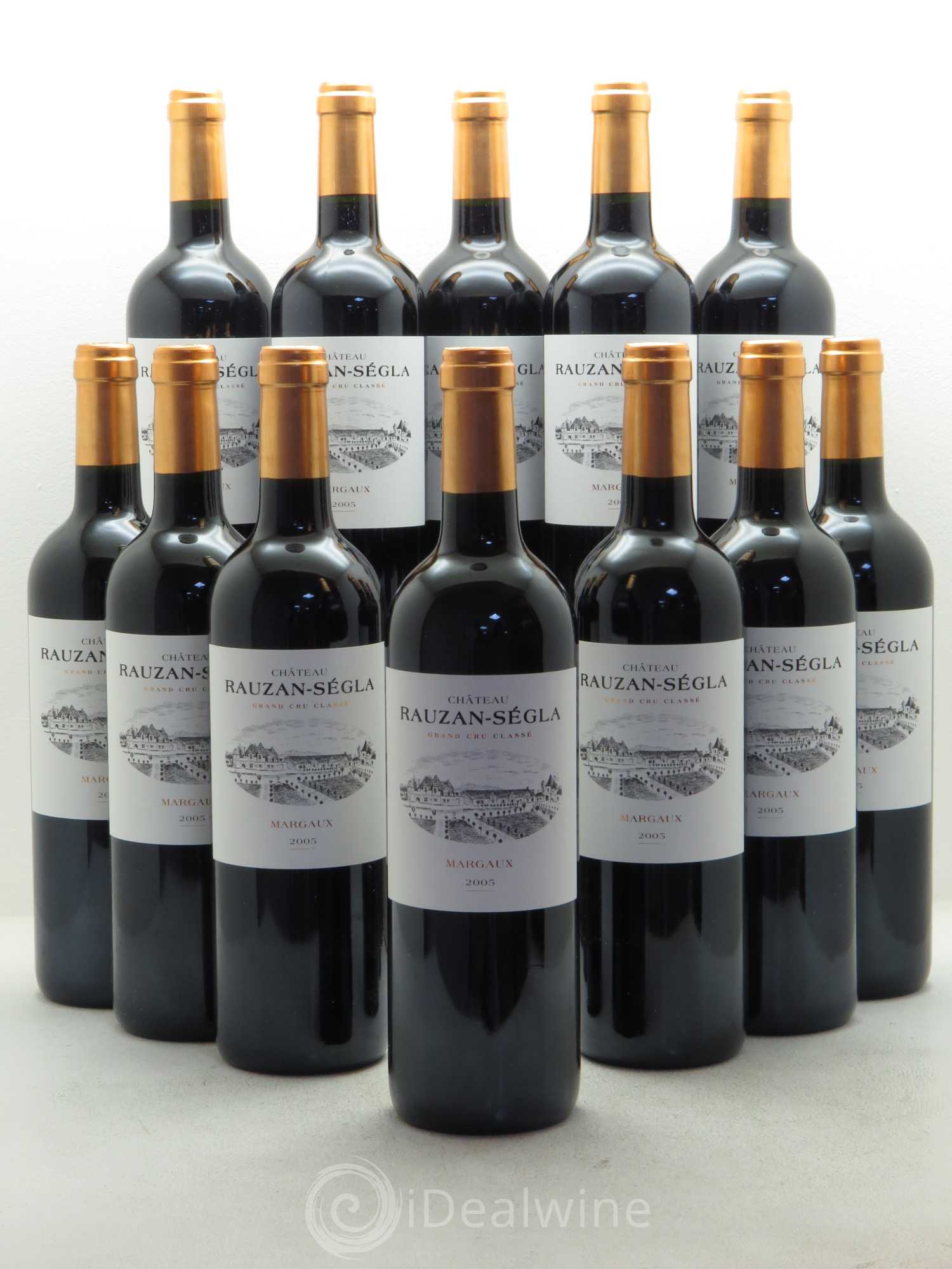 Château Rauzan Ségla Grand Cru Classé 2005 - Lot de 12 bouteilles - 0