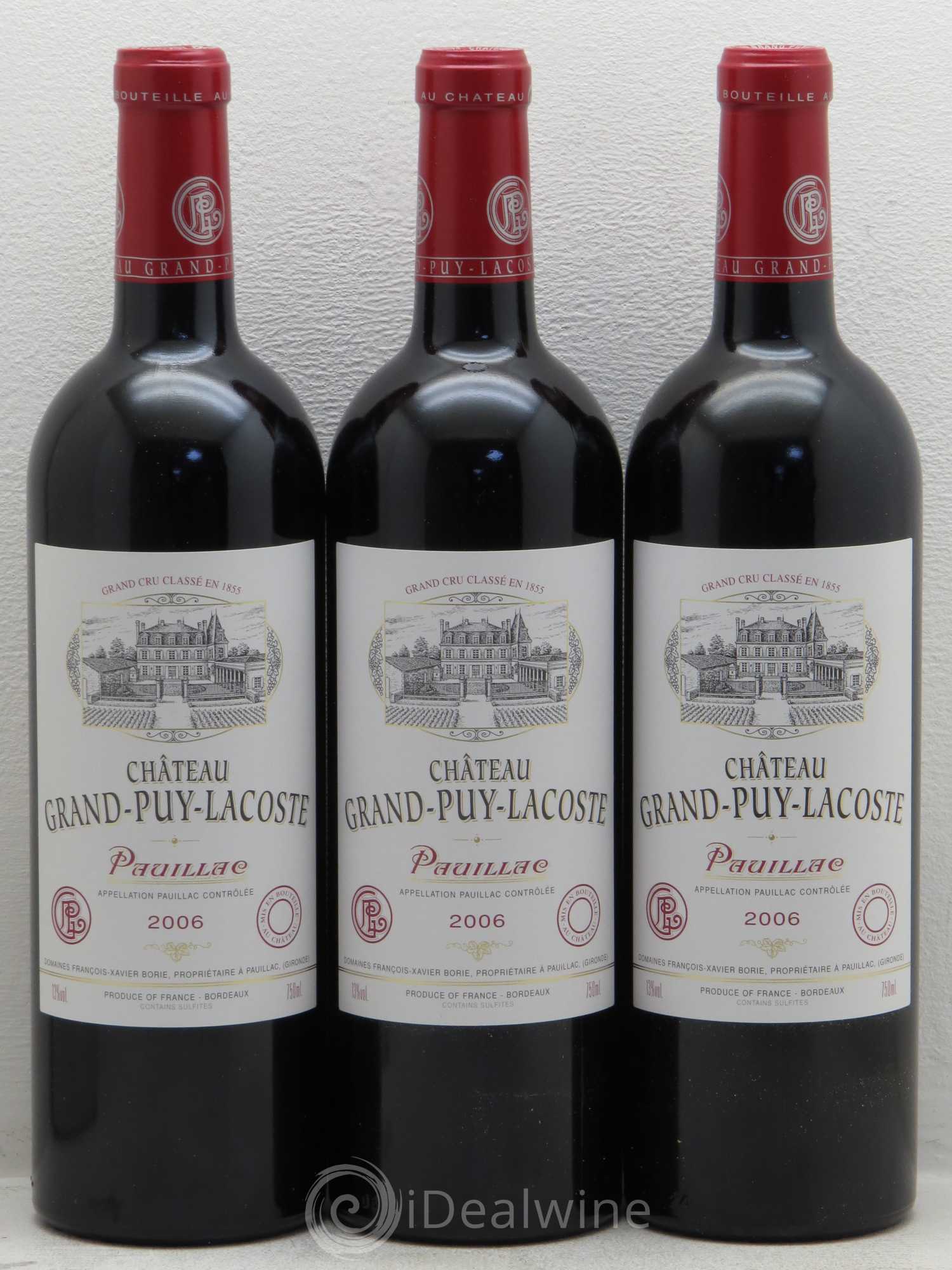 Château Grand Puy Lacoste 5ème Grand Cru Classé 2006 - Lot de 12 bouteilles - 4