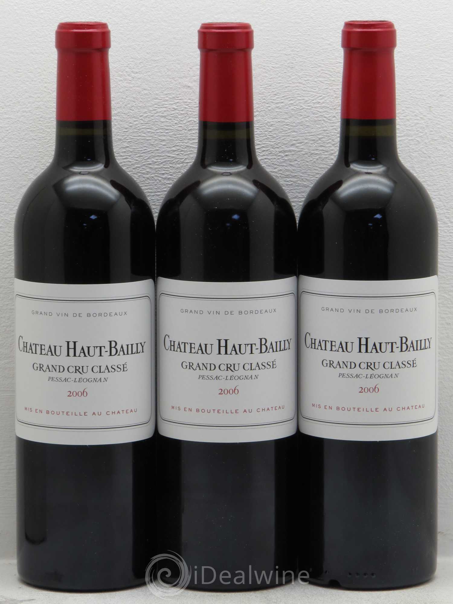 Château Haut-Bailly Cru Classé de Graves 2006 - Lot de 12 bouteilles - 1