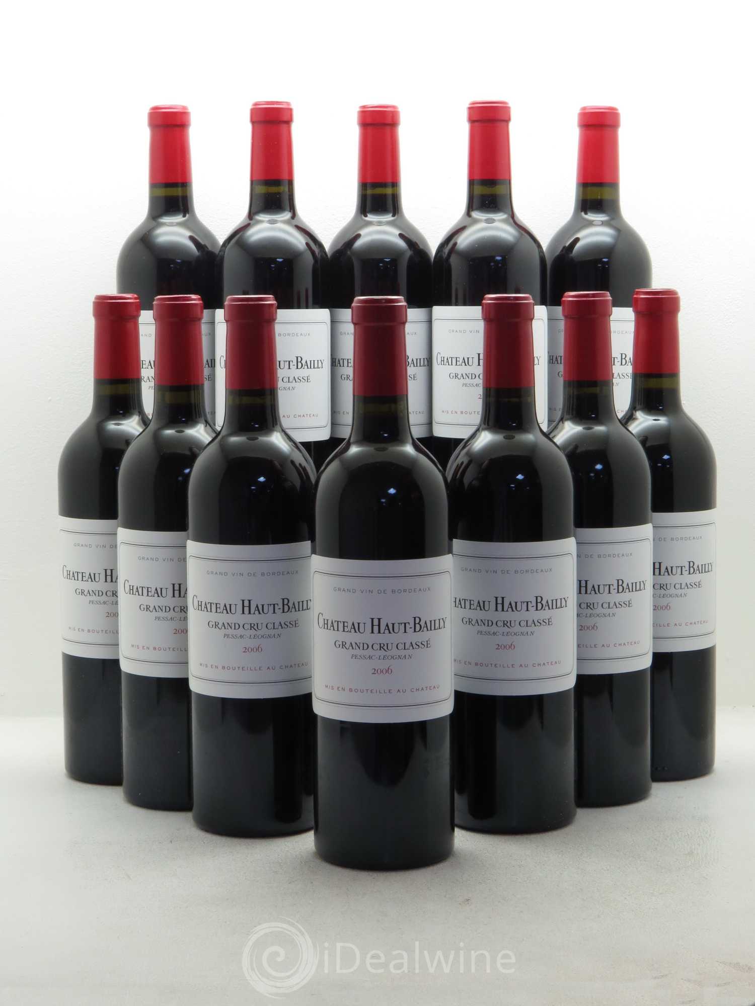 Château Haut-Bailly Cru Classé de Graves 2006 - Lot de 12 bouteilles - 0