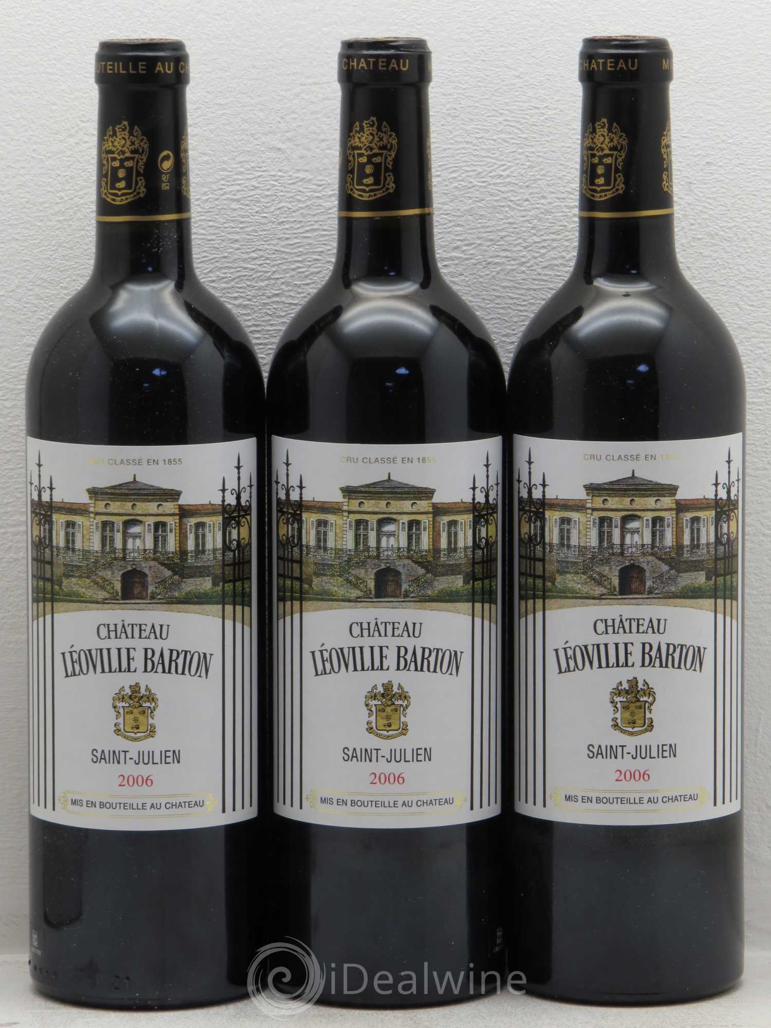 Château Léoville Barton 2ème Grand Cru Classé 2006 - Lot de 12 bouteilles - 2