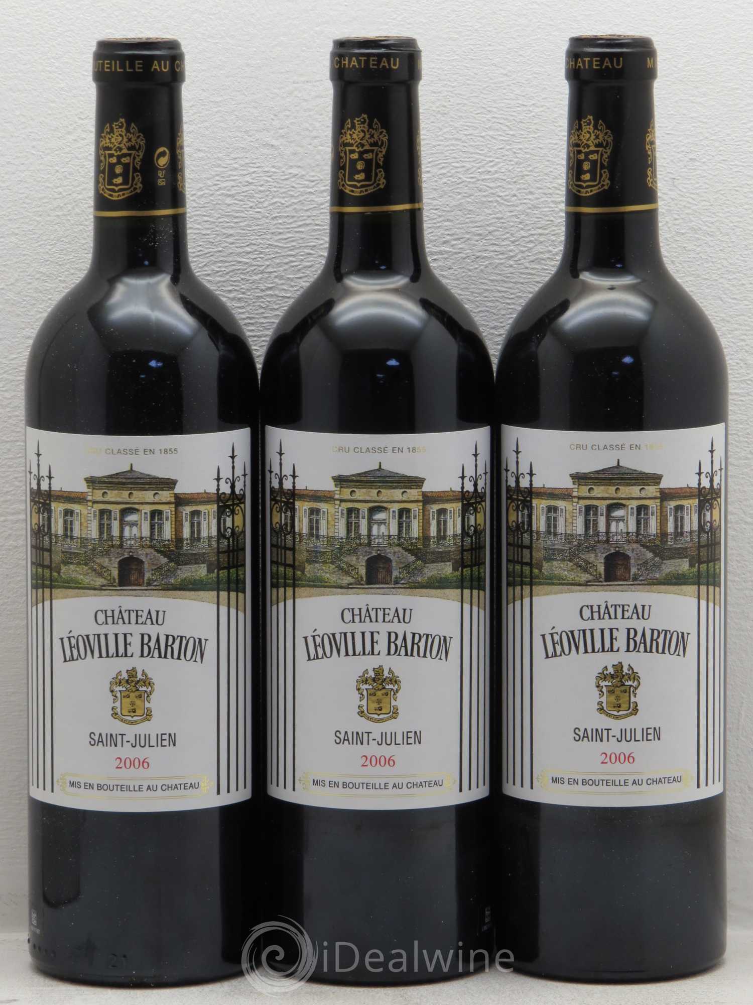 Château Léoville Barton 2ème Grand Cru Classé 2006 - Lot de 12 bouteilles - 3