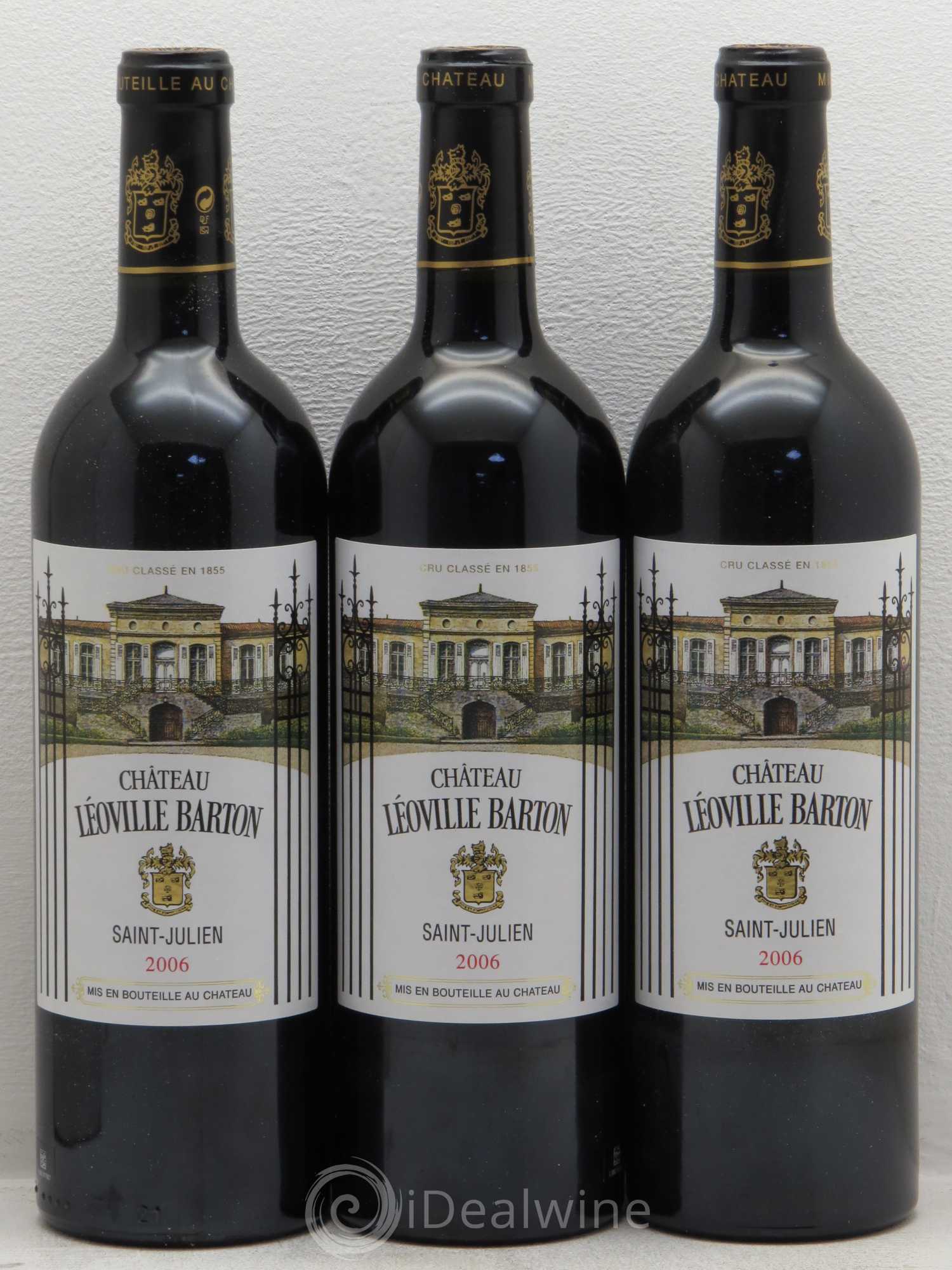 Château Léoville Barton 2ème Grand Cru Classé 2006 - Lot de 12 bouteilles - 1