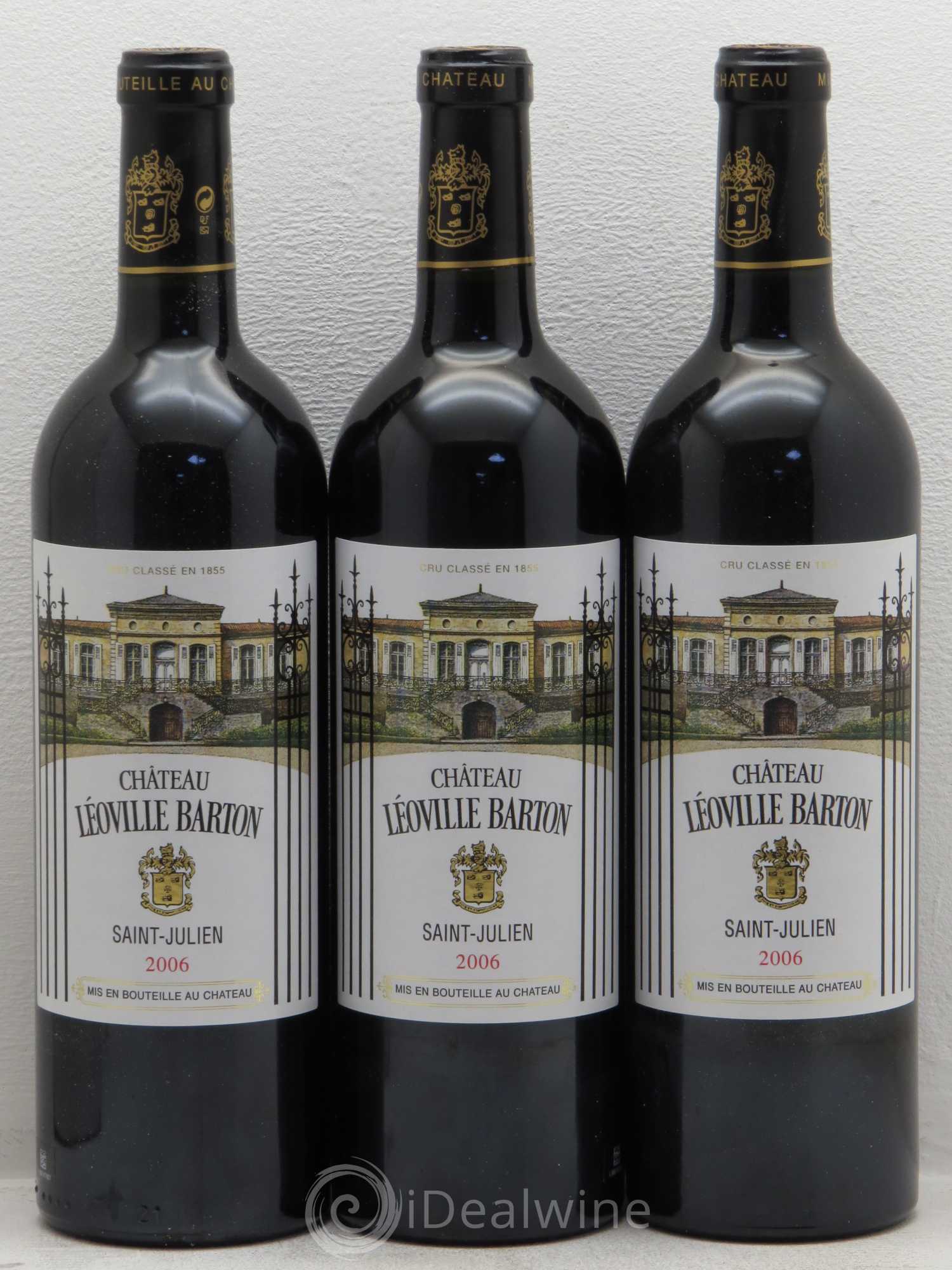 Château Léoville Barton 2ème Grand Cru Classé 2006 - Lot de 12 bouteilles - 2