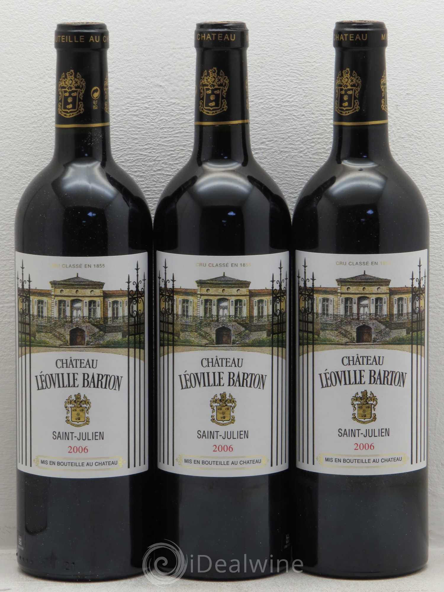 Château Léoville Barton 2ème Grand Cru Classé 2006 - Lot de 12 bouteilles - 3