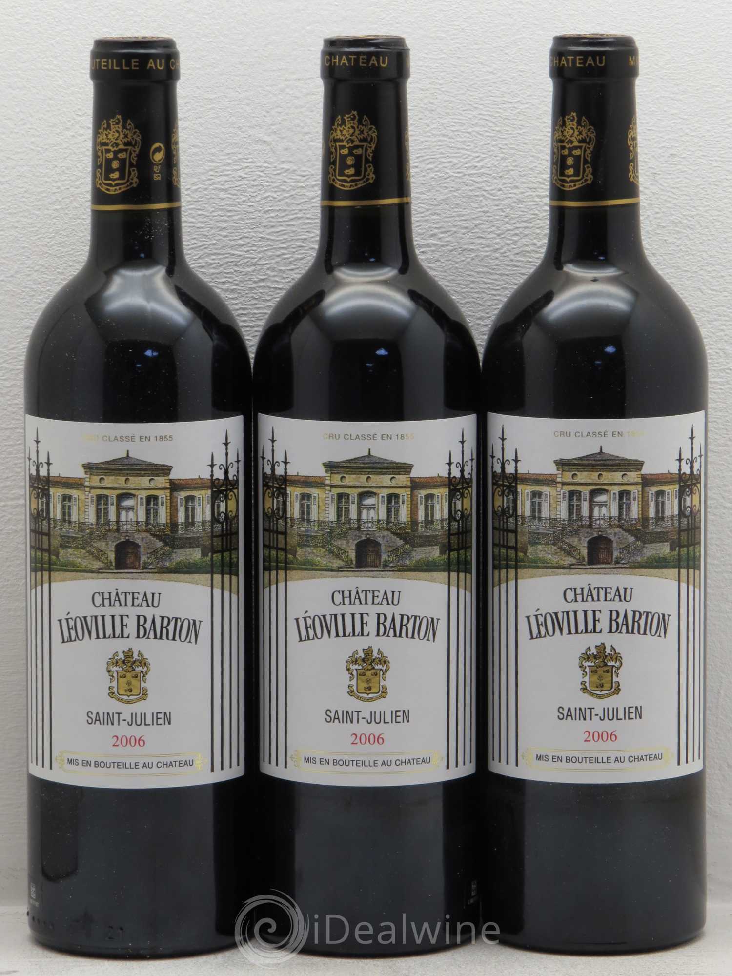 Château Léoville Barton 2ème Grand Cru Classé 2006 - Lot de 12 bouteilles - 4