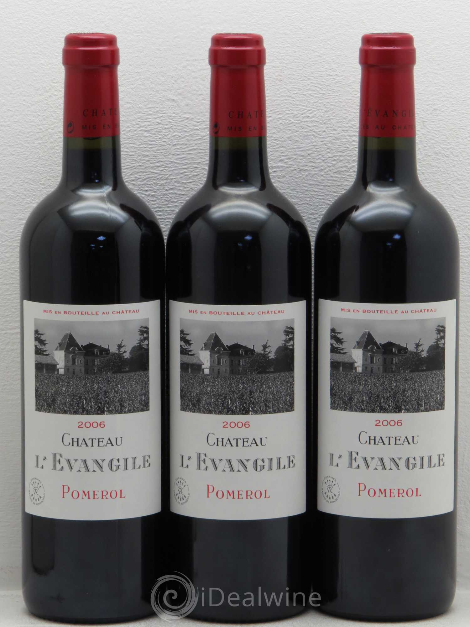 Château l' Évangile 2006 - Lot de 12 bouteilles - 1
