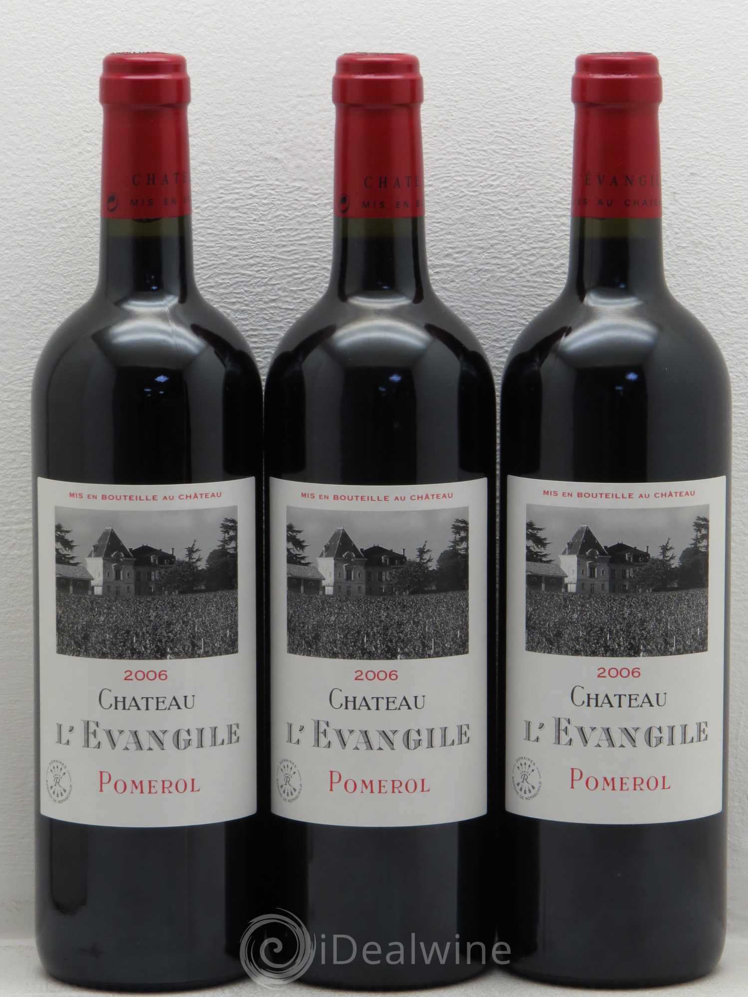 Château l' Évangile 2006 - Lot de 12 bouteilles - 2