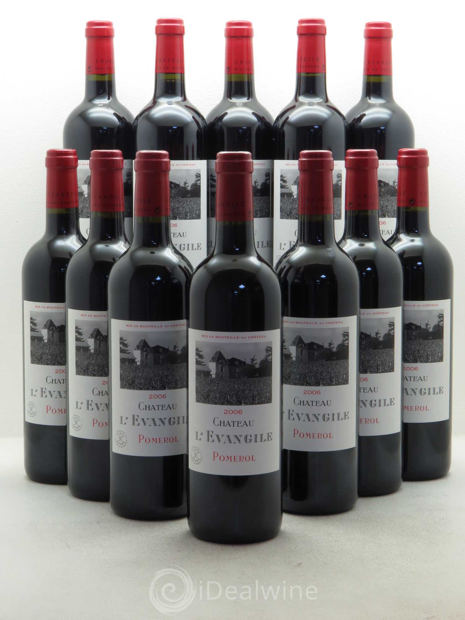 Château l' Évangile 2006 - Lot de 12 bouteilles - 0