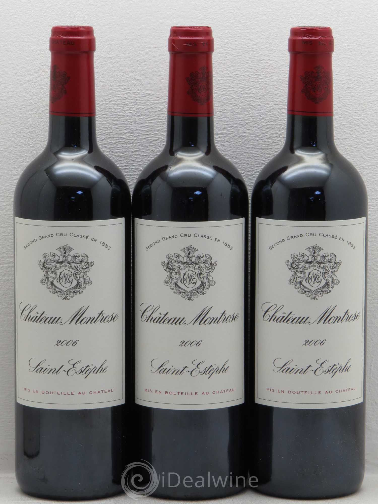 Château Montrose 2ème Grand Cru Classé 2006 - Lot de 12 bouteilles - 1