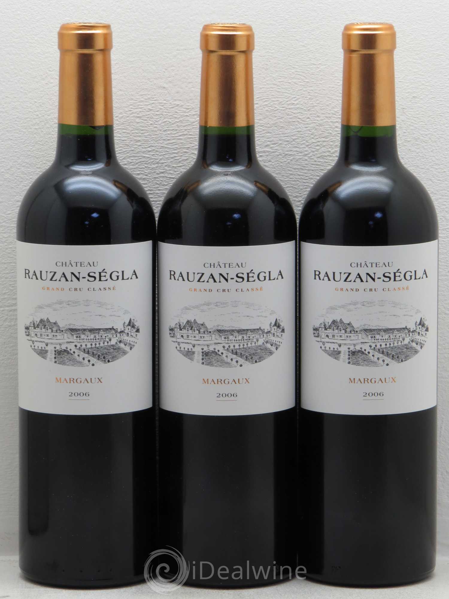 Château Rauzan Ségla Grand Cru Classé 2006 - Lot de 12 bouteilles - 1
