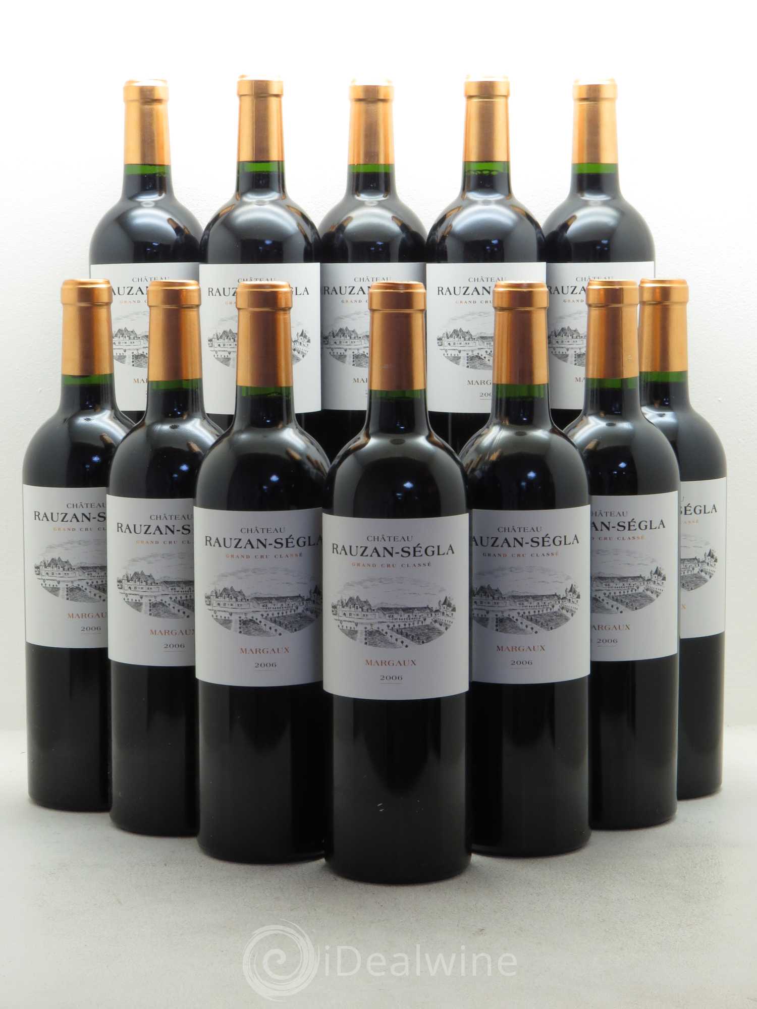 Château Rauzan Ségla Grand Cru Classé 2006 - Lot de 12 bouteilles - 0