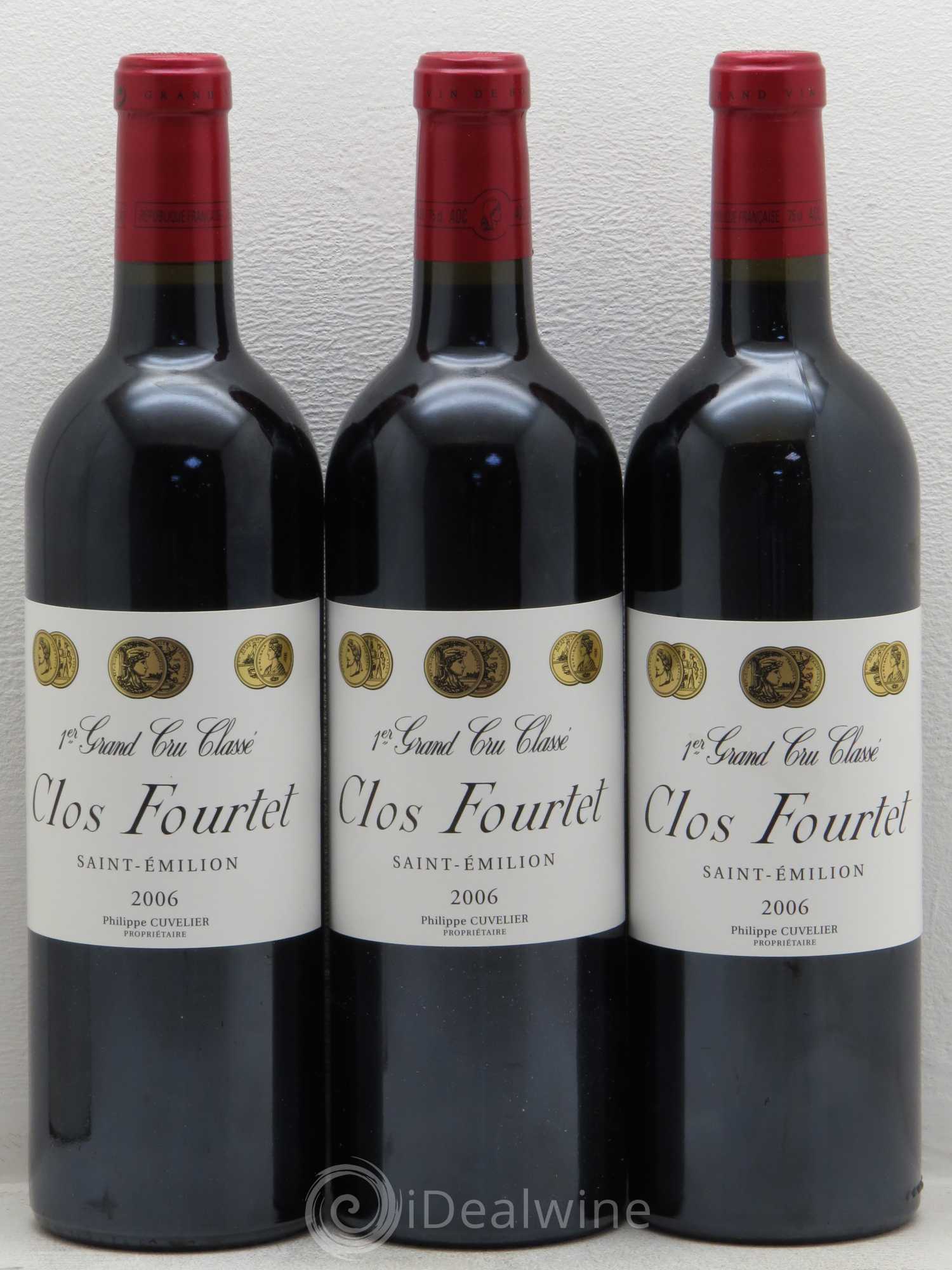 Clos Fourtet 1er Grand Cru Classé B 2006 - Lot de 12 bouteilles - 2