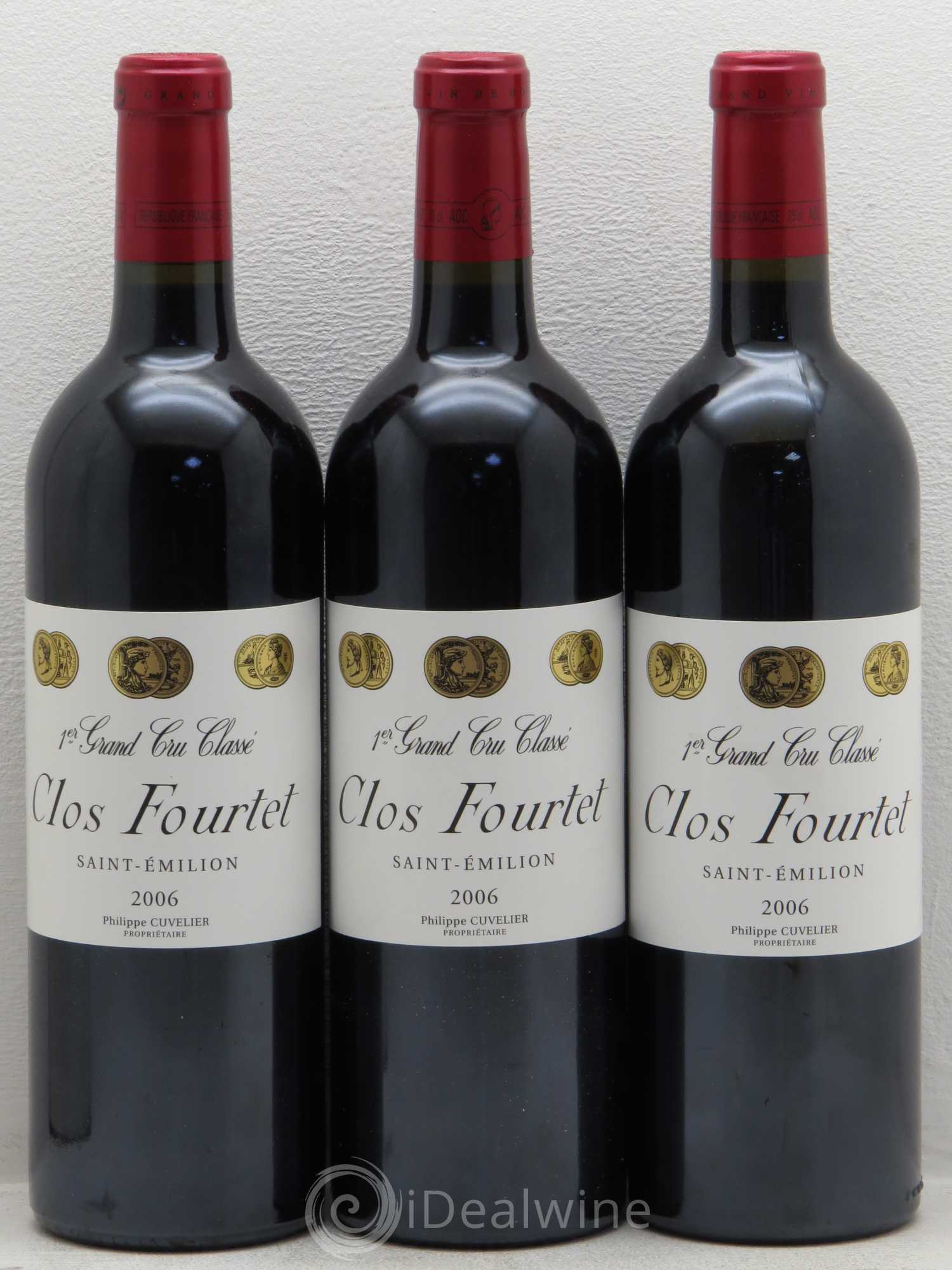 Clos Fourtet 1er Grand Cru Classé B 2006 - Lot de 12 bouteilles - 4