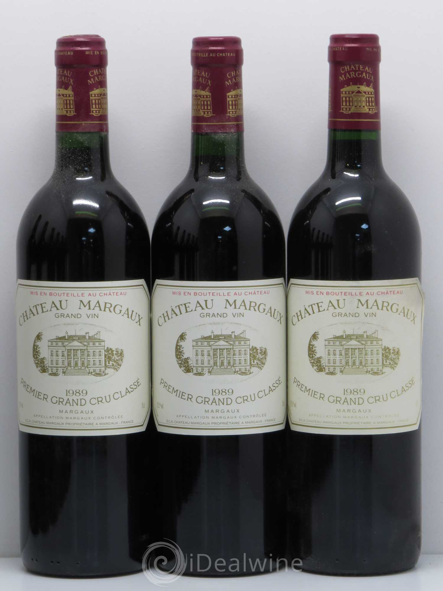 Château Margaux 1er Grand Cru Classé 1989 - Lot de 12 bouteilles - 2