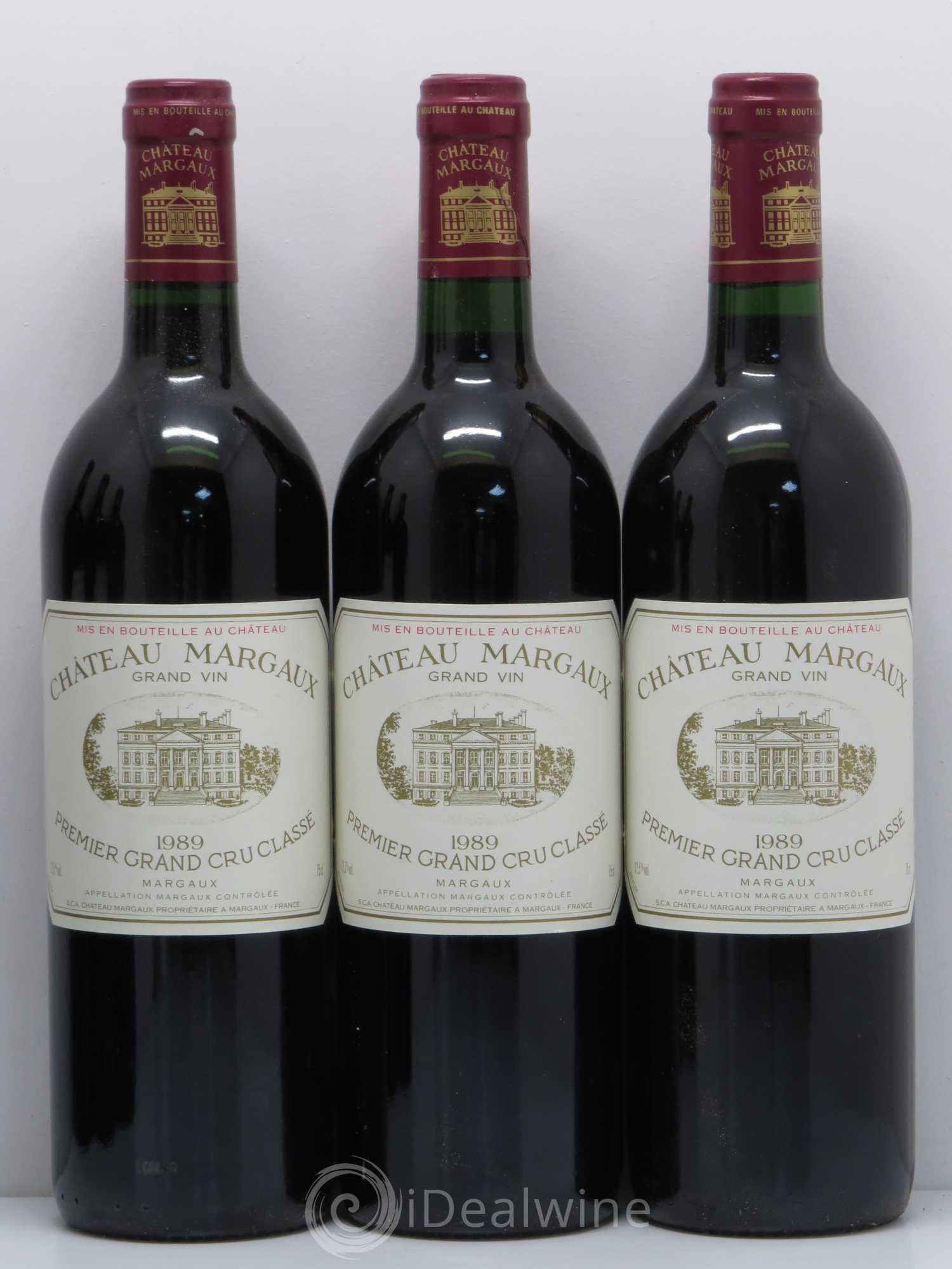 Château Margaux 1er Grand Cru Classé 1989 - Lot de 12 bouteilles - 3
