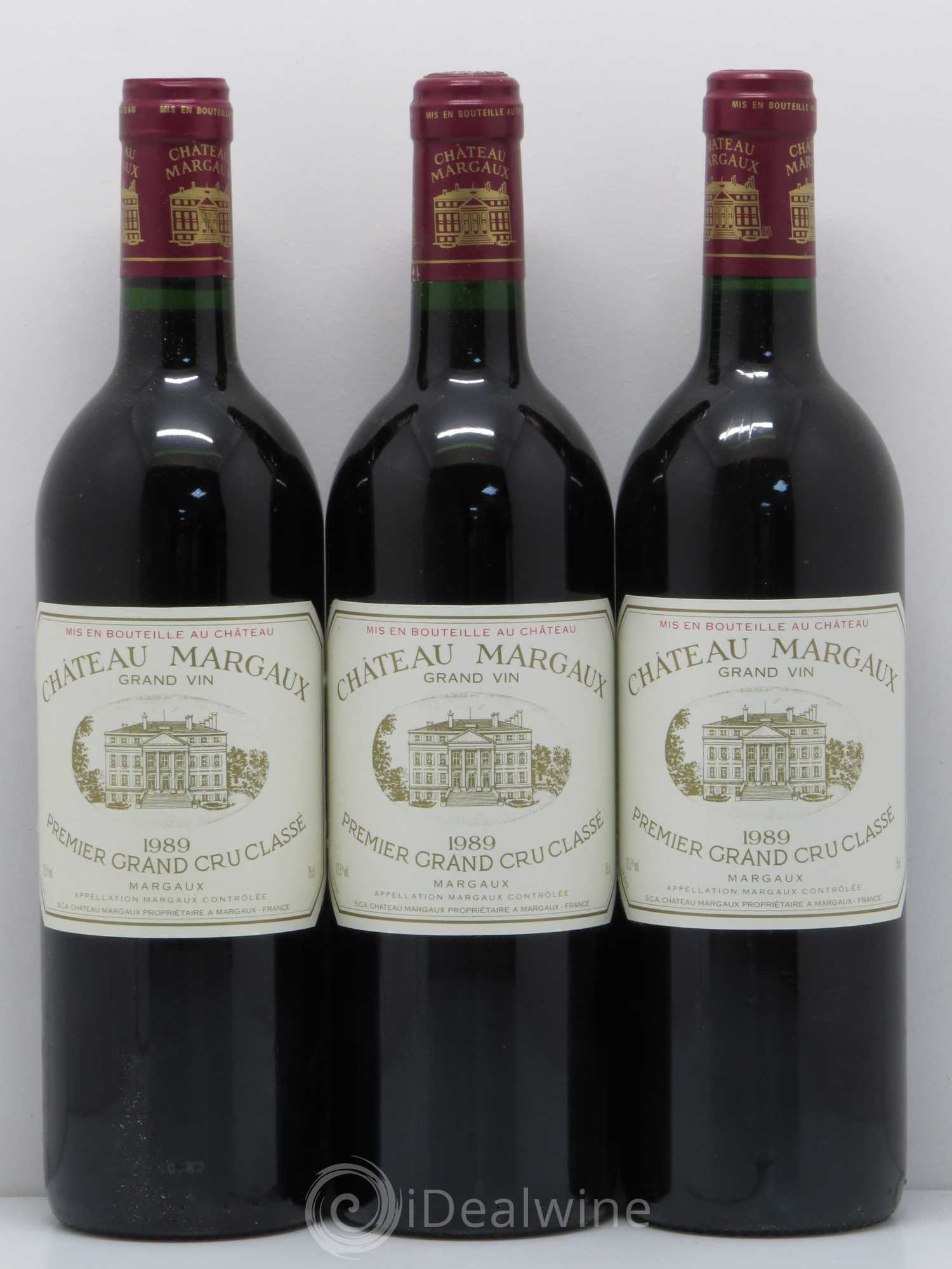 Château Margaux 1er Grand Cru Classé 1989 - Lot de 12 bouteilles - 4
