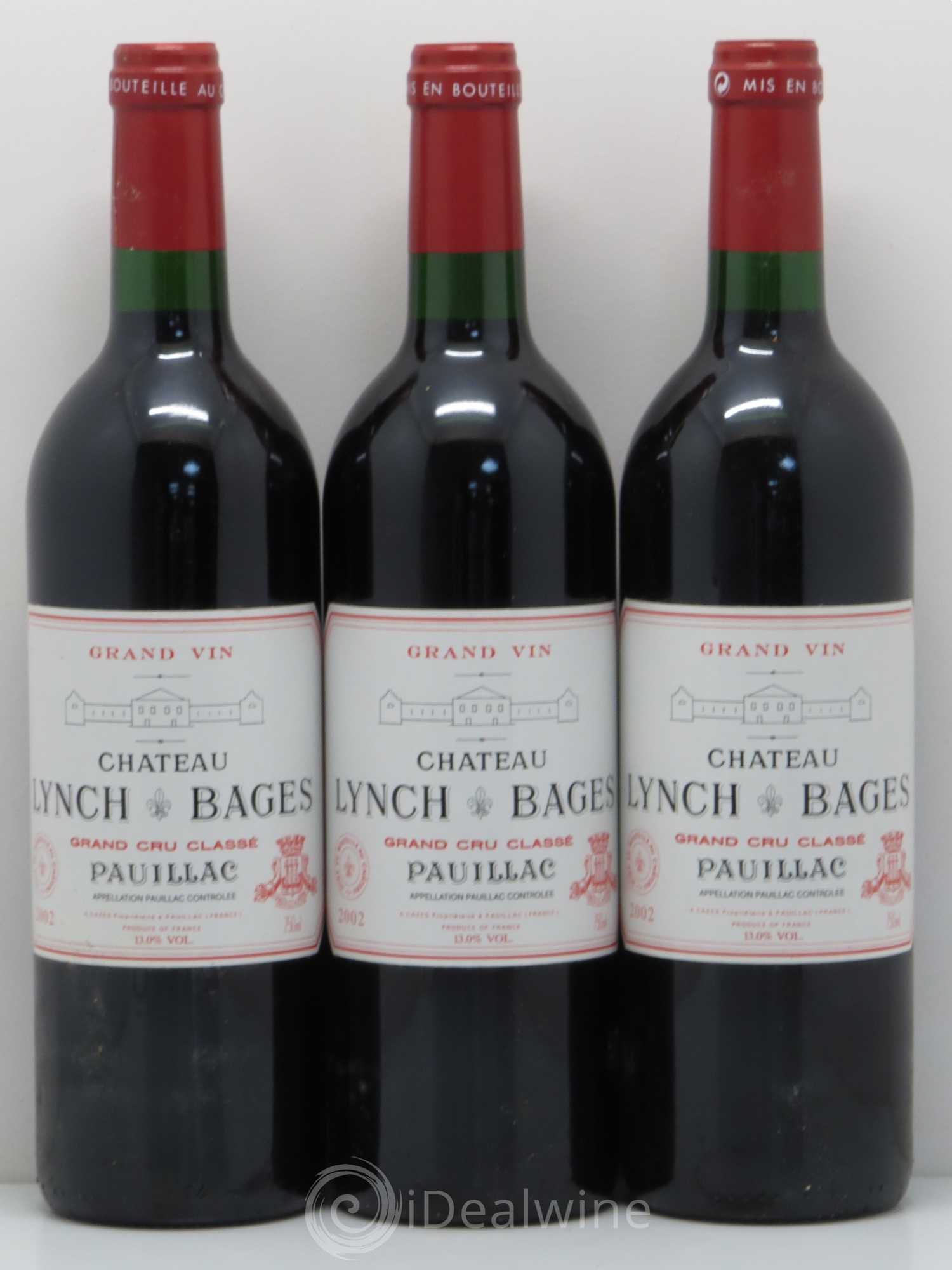 Château Lynch Bages 5ème Grand Cru Classé 2002 - Lot de 12 bouteilles - 4
