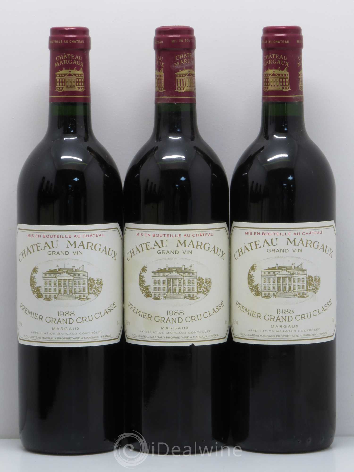 Château Margaux 1er Grand Cru Classé 1988 - Lot de 12 bouteilles - 2