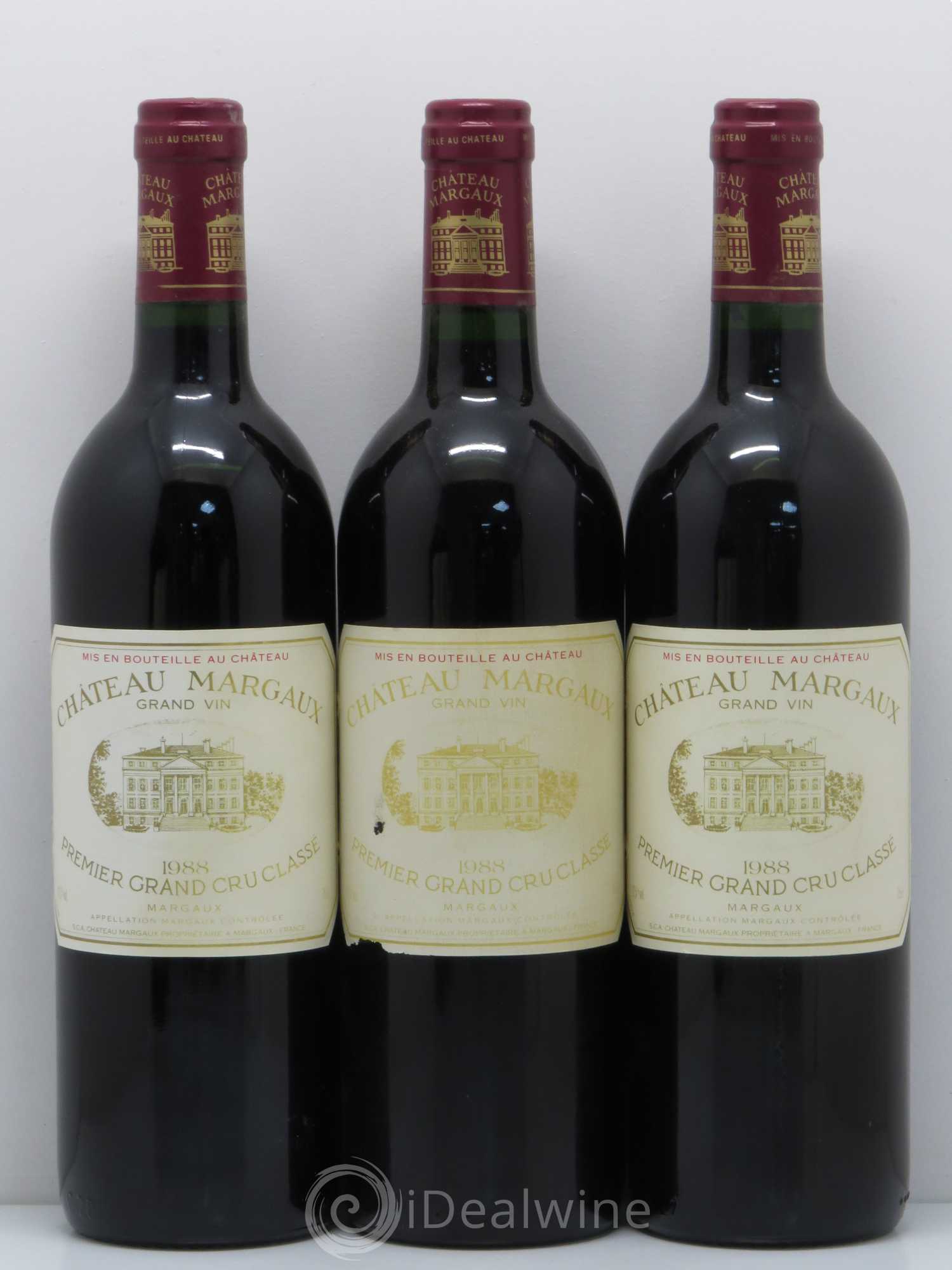 Château Margaux 1er Grand Cru Classé 1988 - Lot de 12 bouteilles - 3