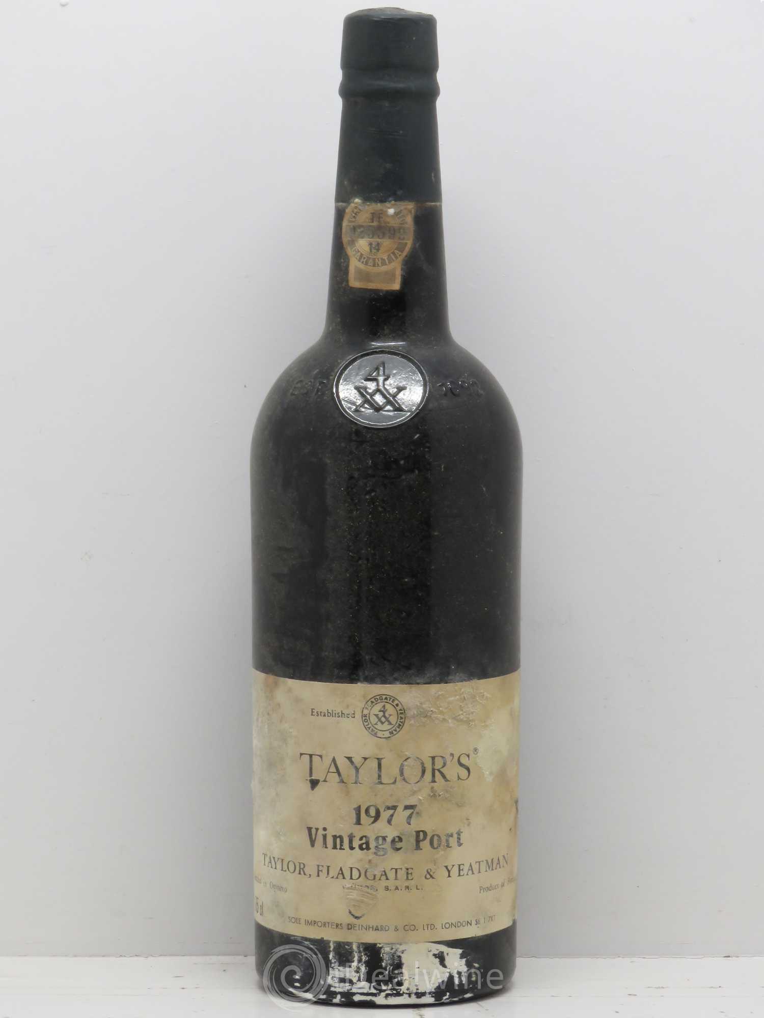 Porto Taylor's Vintage 1977 - Lot de 1 bouteille - 0