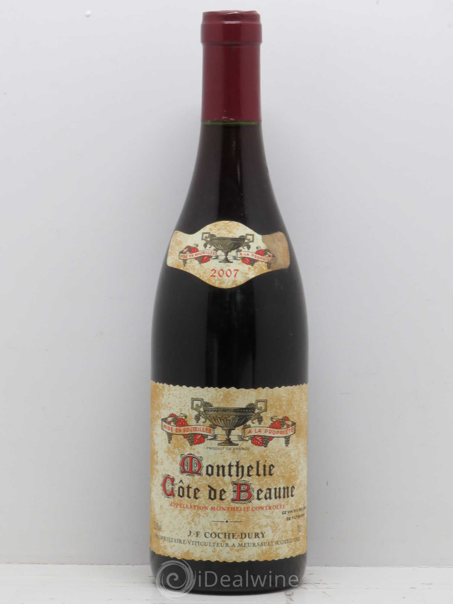 Monthélie Coche Dury (Domaine) 2007 - Lot de 1 bouteille - 0