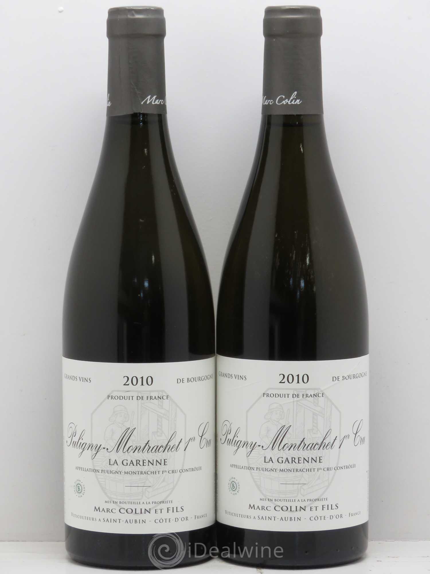 Puligny-Montrachet 1er Cru La Garenne Marc Colin 2010 - Posten von 2 Flaschen - 0