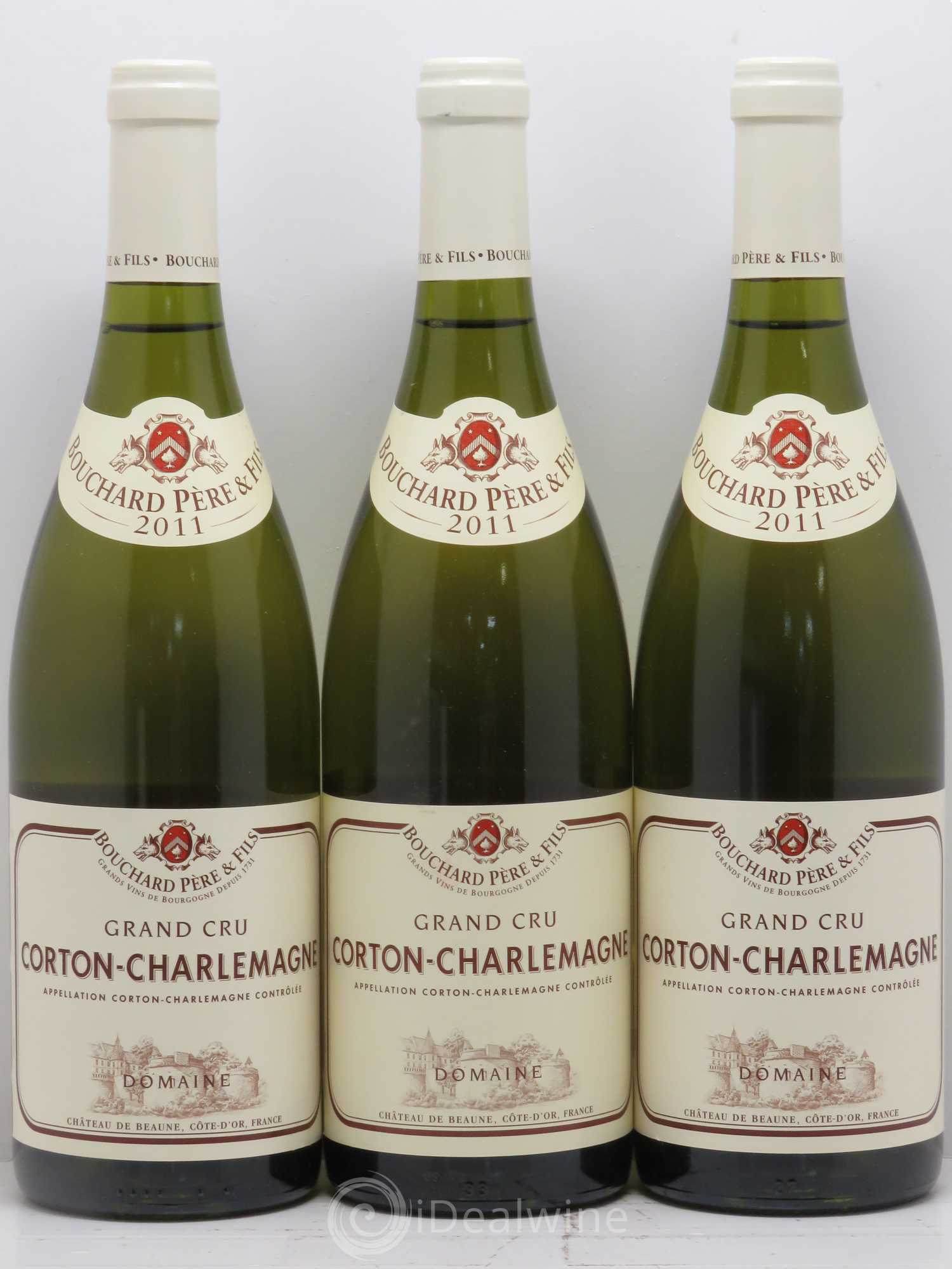 Corton-Charlemagne Grand Cru Bouchard Père & Fils 2011 - Lot de 3 bouteilles - 0