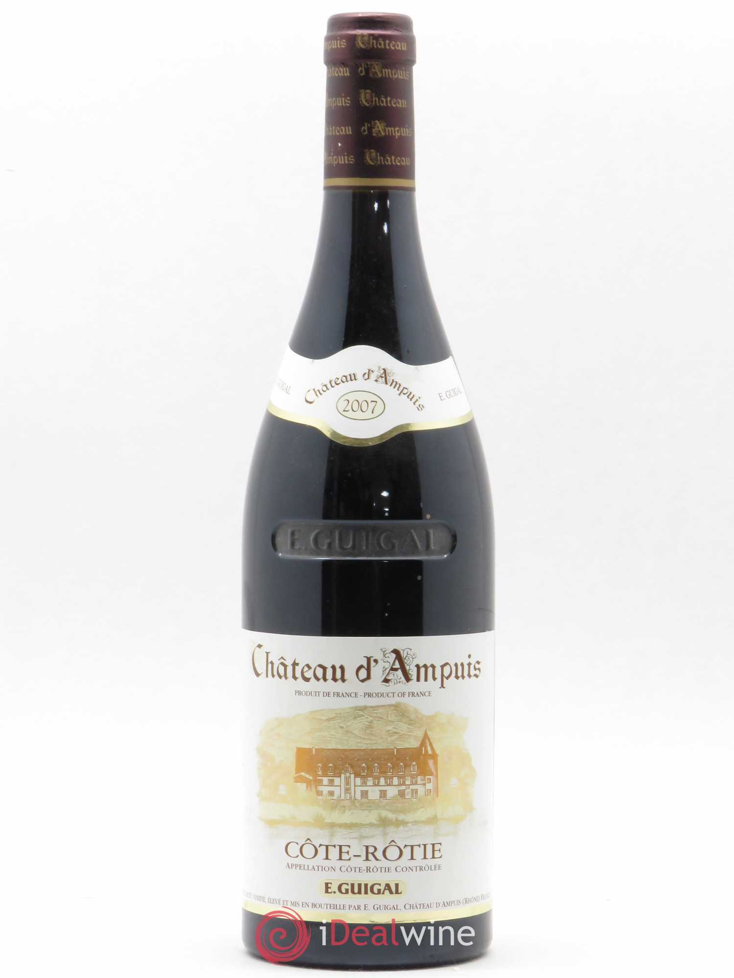 Côte-Rôtie Château d'Ampuis Guigal 2007 - Lot de 1 bouteille - 0