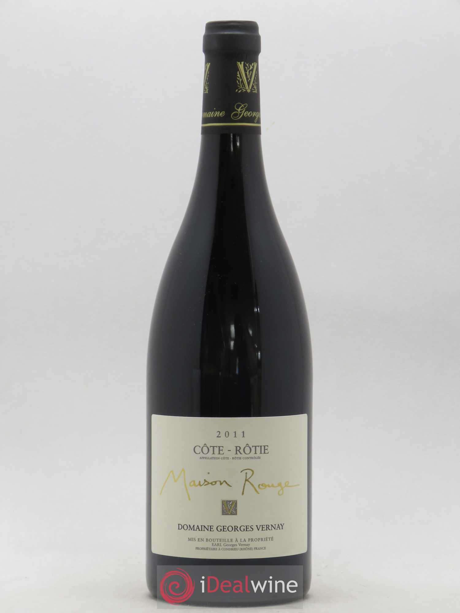 Côte-Rôtie Maison Rouge Georges Vernay 2011 - Lot de 1 bouteille - 0