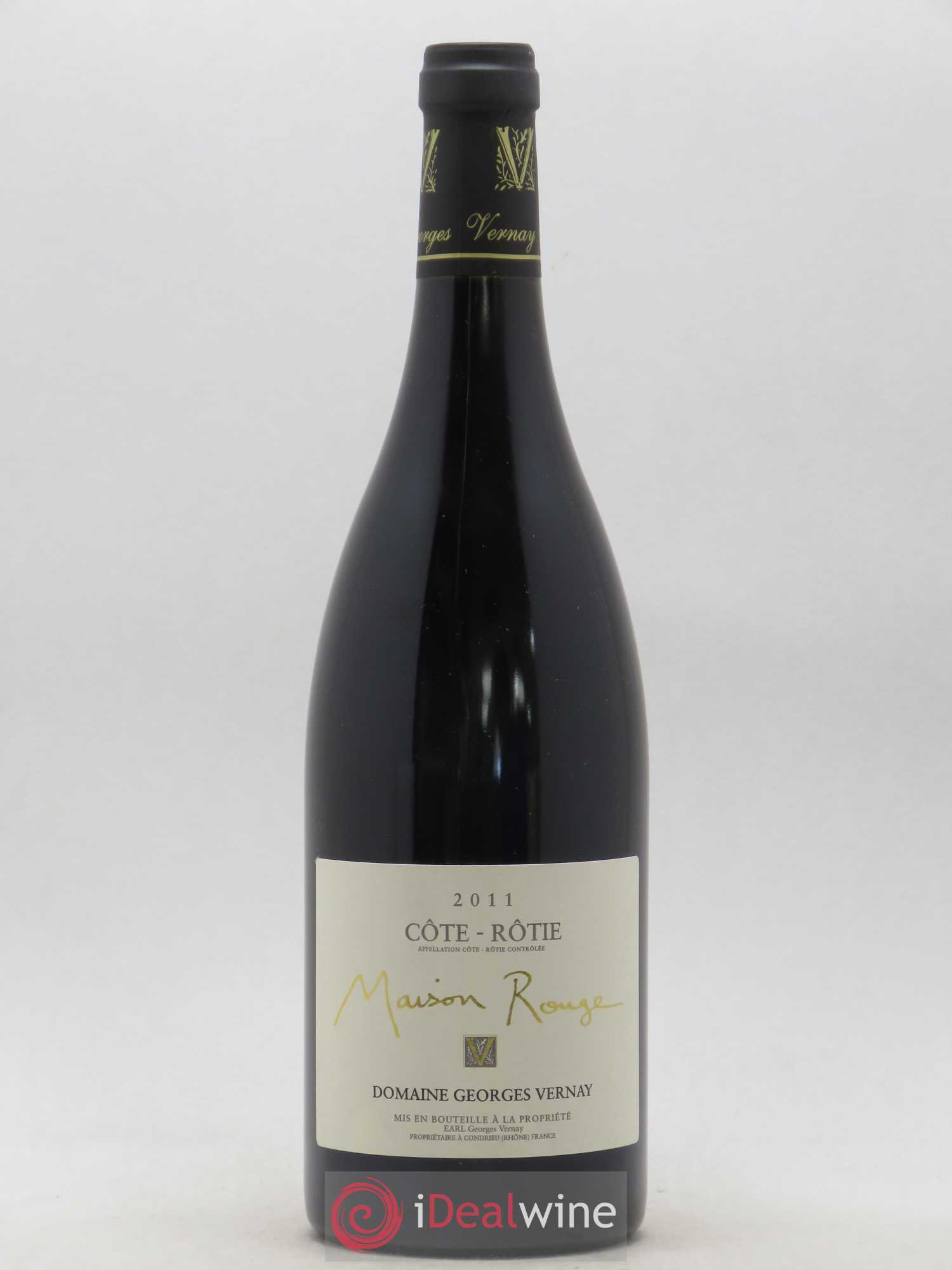 Côte-Rôtie Maison Rouge Georges Vernay 2011 - Lot de 1 bouteille - 0