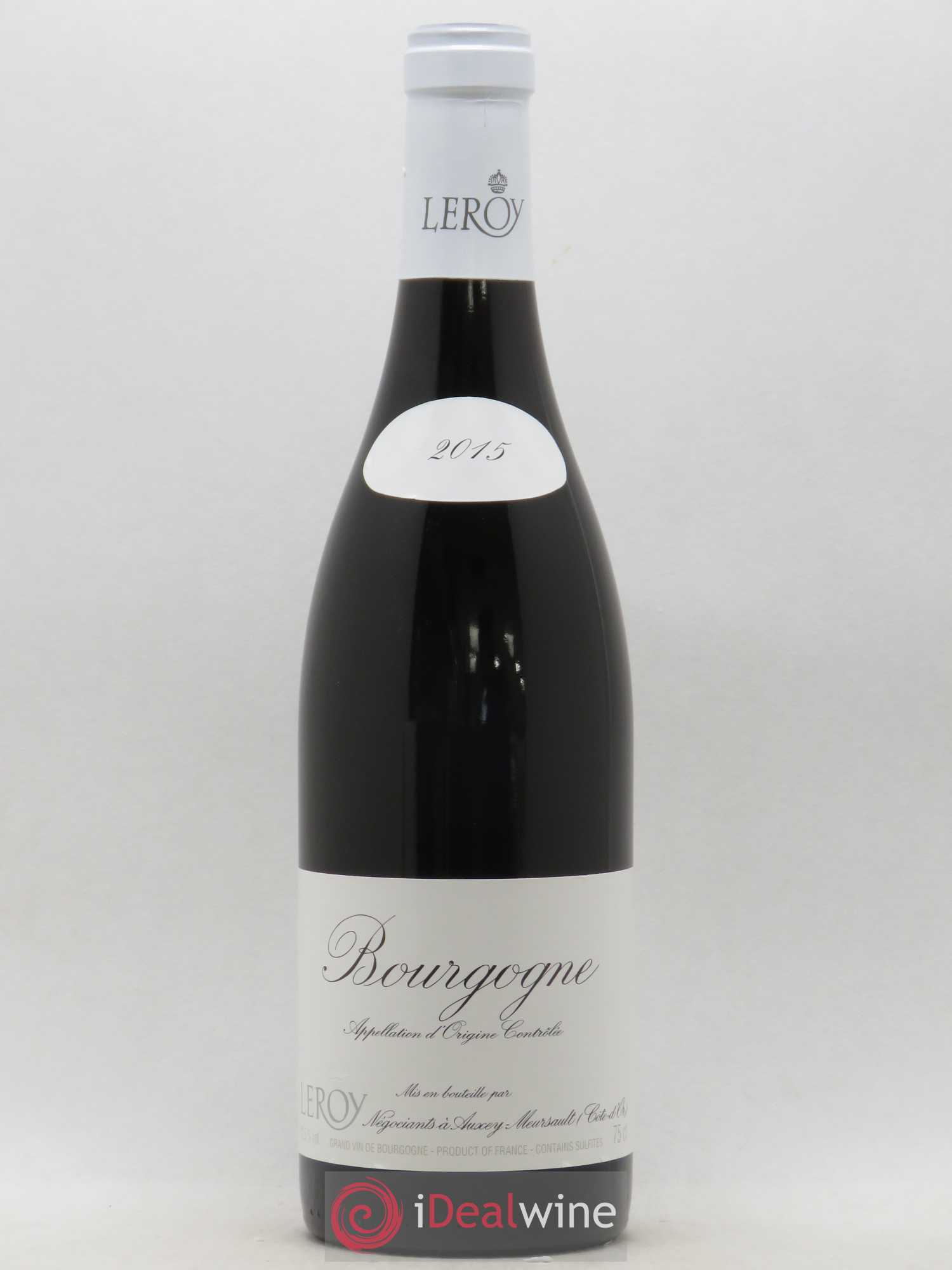 Bourgogne Leroy SA 2015 - Lot de 1 bouteille - 0
