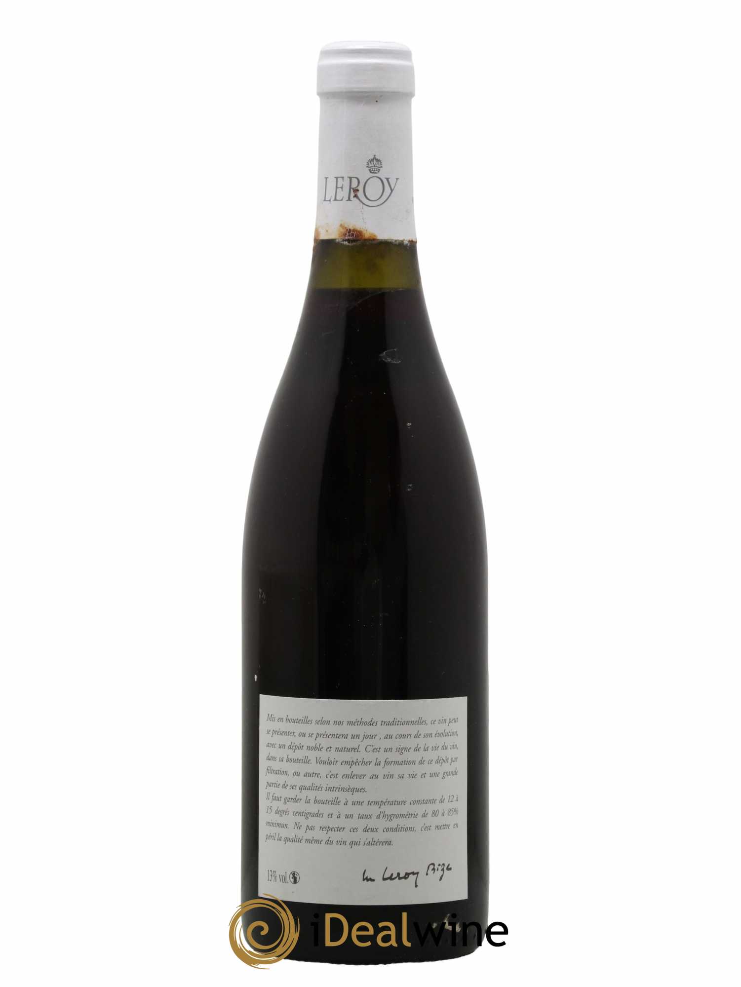 Côte de Beaune-Villages Leroy SA 2010 - Lot de 1 bouteille - 1