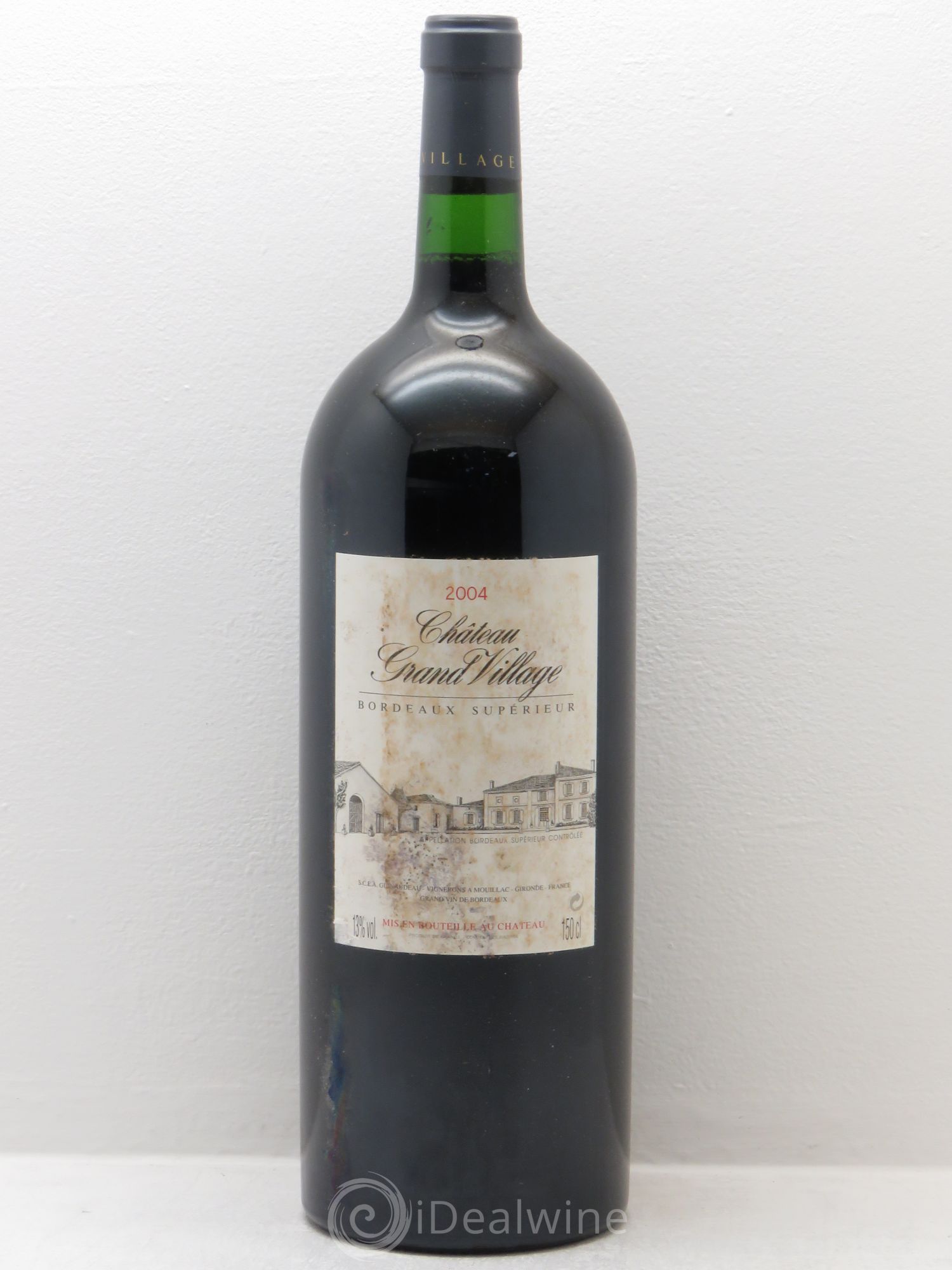 Bordeaux Château Grand Village 2004 - Lot de 6 magnums - 0