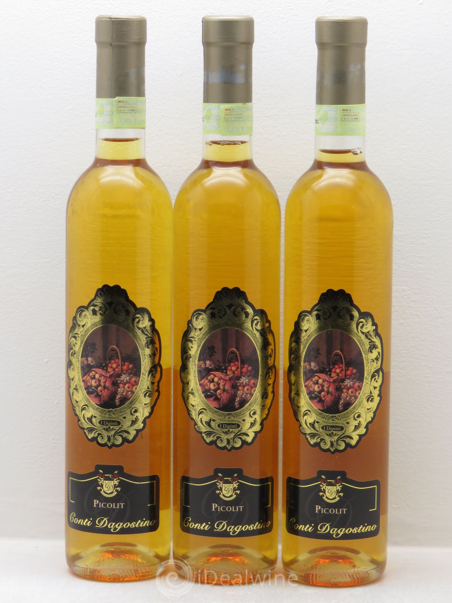 Italie Picolit Conti Dagostino (50cl) (sans prix de réserve) 2003 - Posten von 3 Flaschen - 0