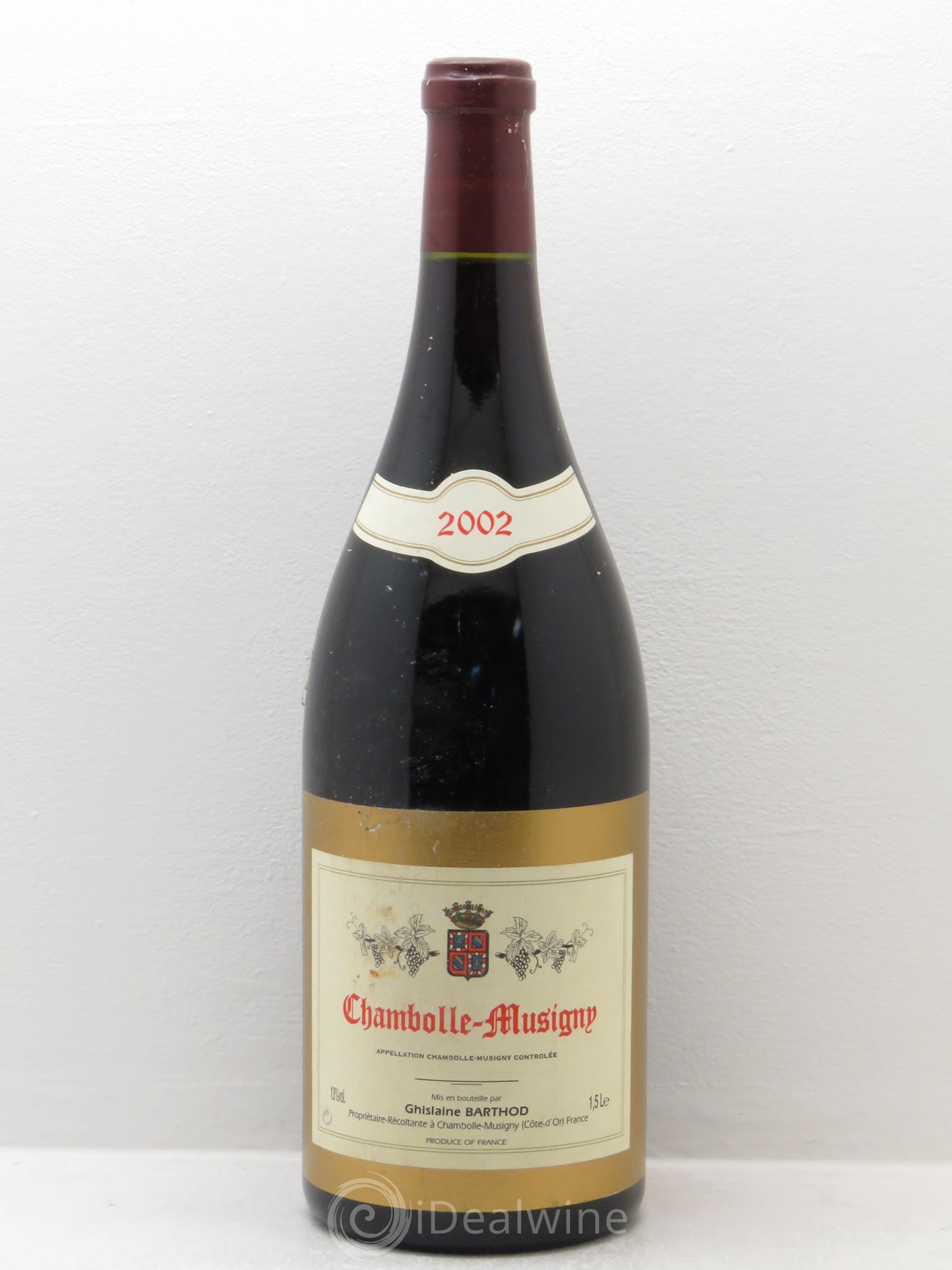 Chambolle-Musigny Domaine Barthod 2002 - Posten von 1 Magnum - 0