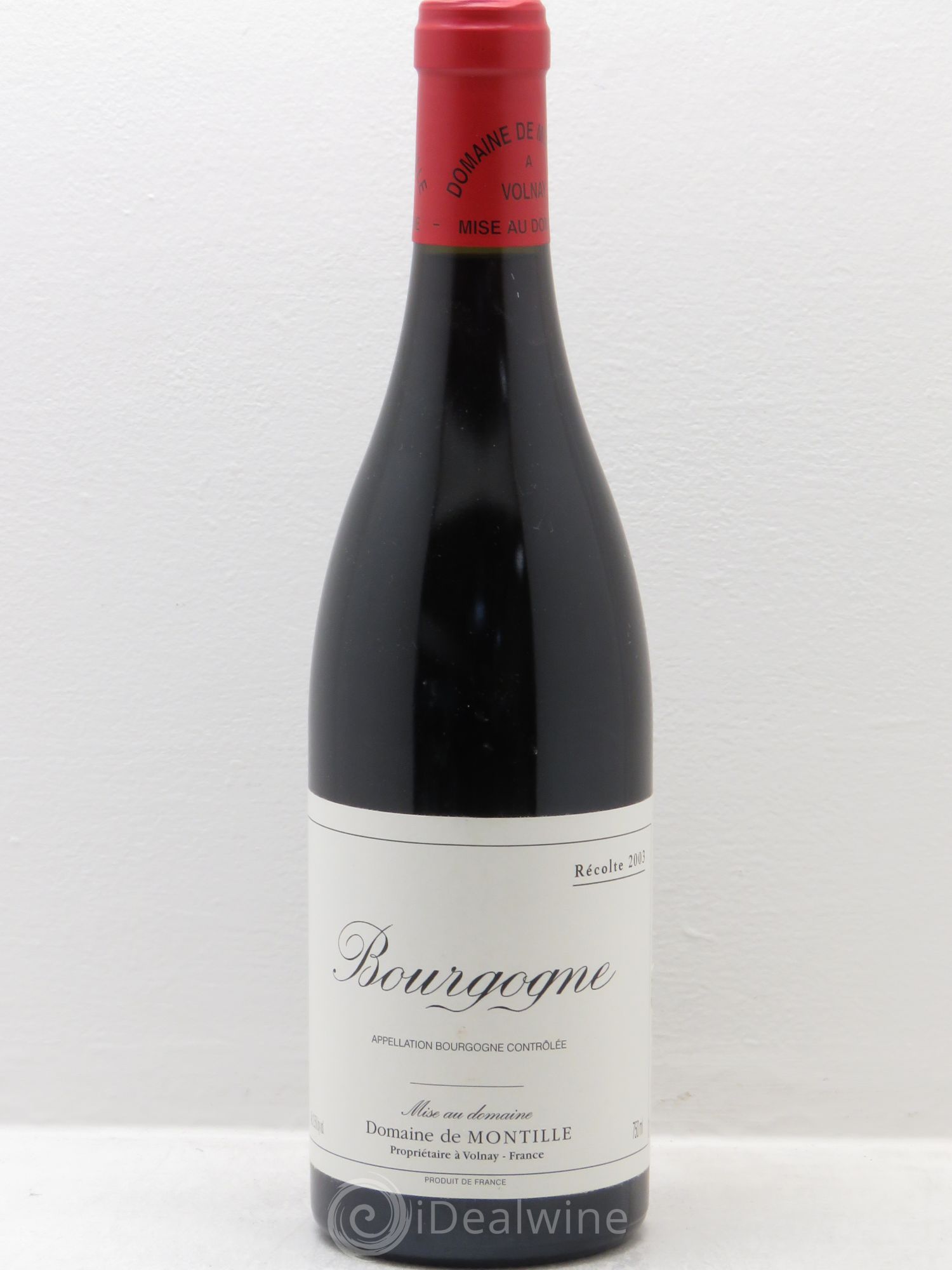 Bourgogne De Montille (Domaine) 2003 - Lot de 12 bouteilles - 0