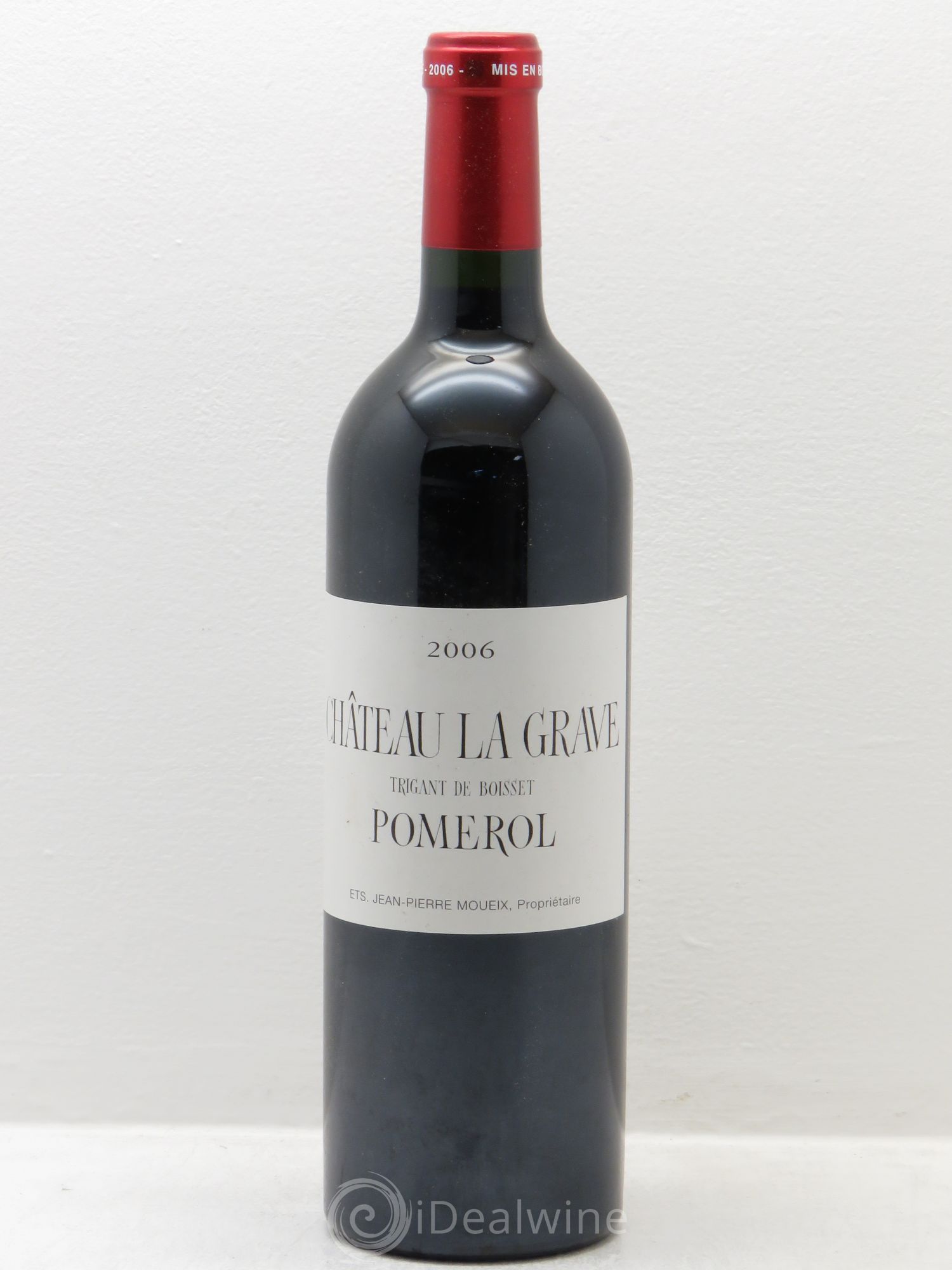 Château La Grave à Pomerol (Trigant de Boisset) 2006 - Lot de 6 bouteilles - 0