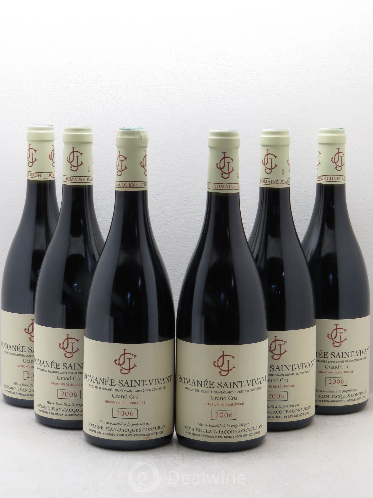 Romanée-Saint-Vivant Grand Cru Jean-Jacques Confuron 2006 - Lot de 6 bouteilles - 0