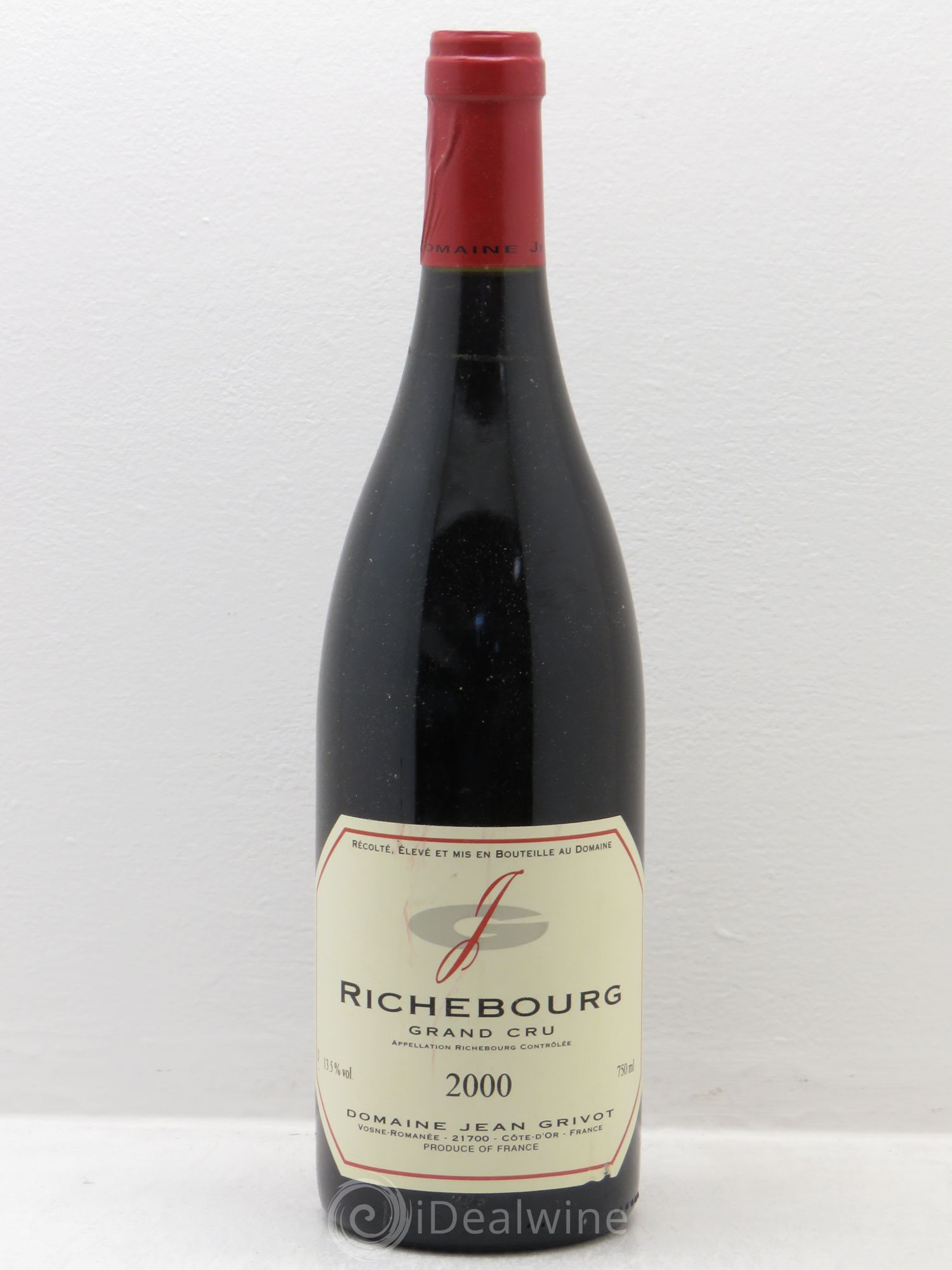 Richebourg Grand Cru Jean Grivot 2000 - Lot de 1 bouteille - 0